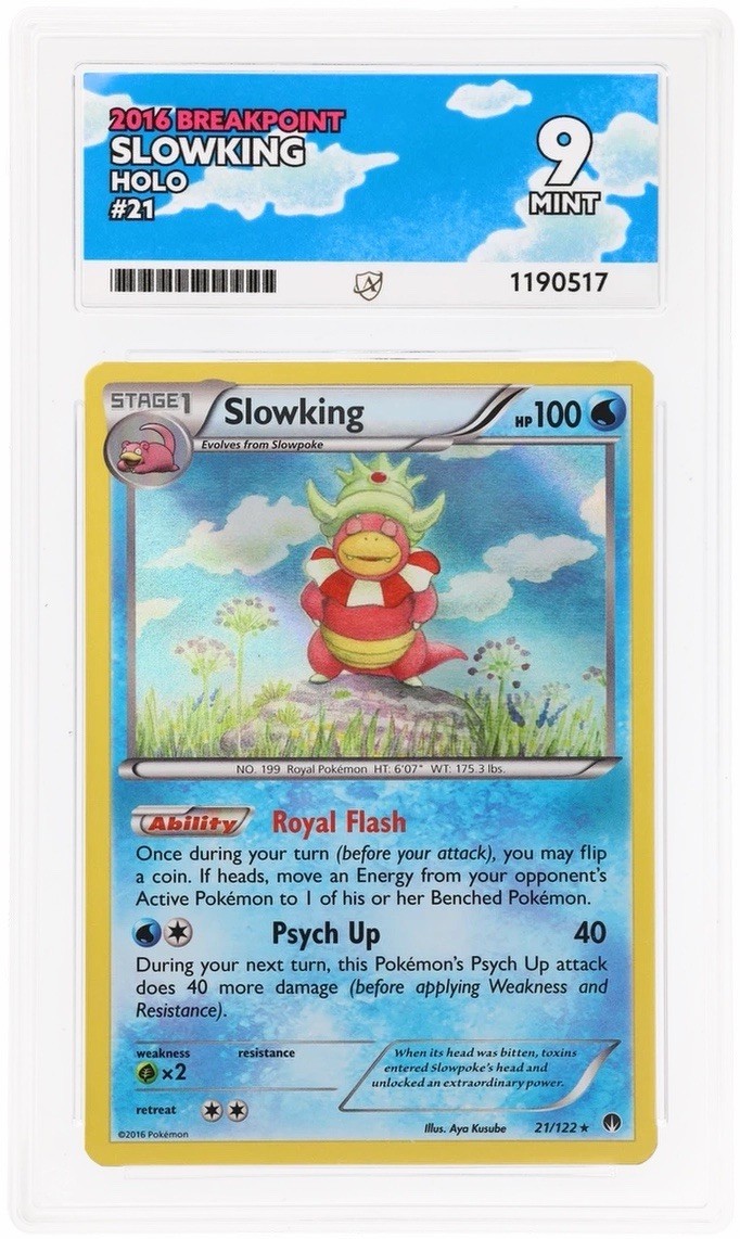 Slowking 21/122 Breakpoint Mint Condition Ace 9 Slowking 21/122 Breakpoint Mint Condition Ace 9