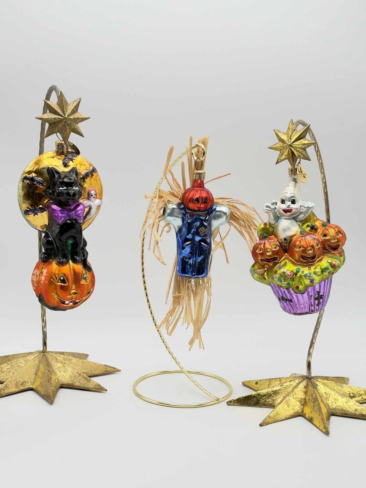 Christopher Radko Halloween Christmas Ornament Lot of 3 #2 