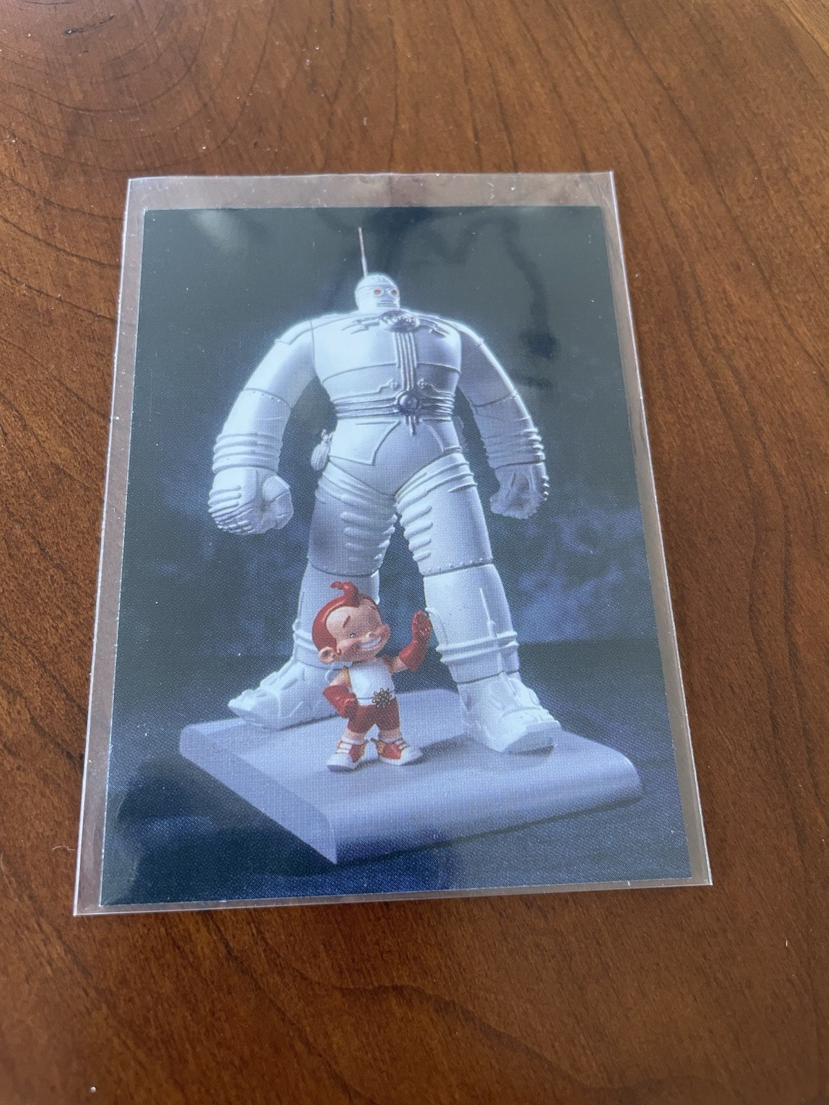 1999 Rusty The Boy Robot  Big Guy Promo Resin Action Figures Card