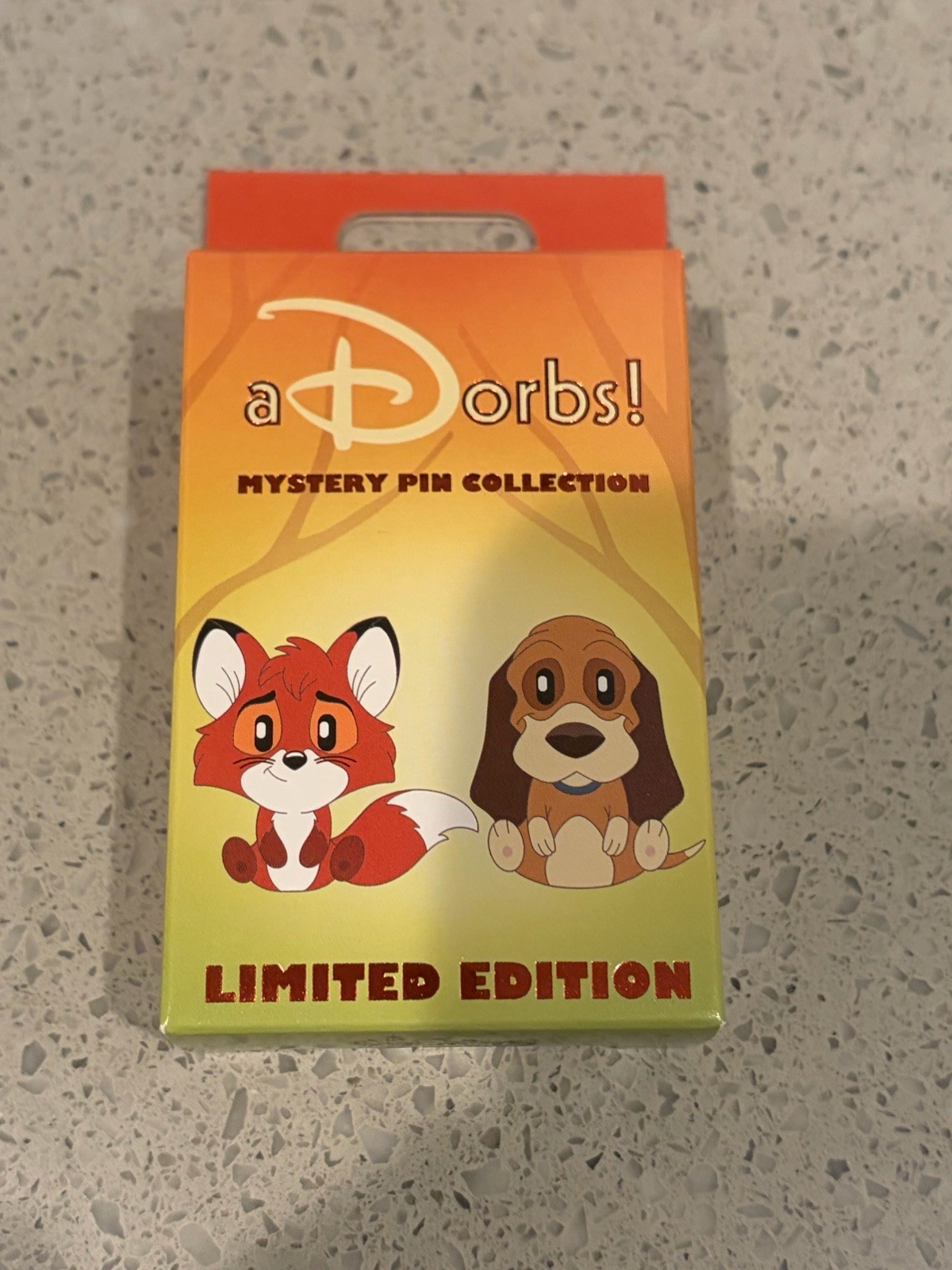 WDI Disney MOG Glendale aDorbs Fox and the Hound 45th 1 Mystery Box WDI Disney MOG Glendale aDorbs Fox and the Hound 45th 1 Mystery Box