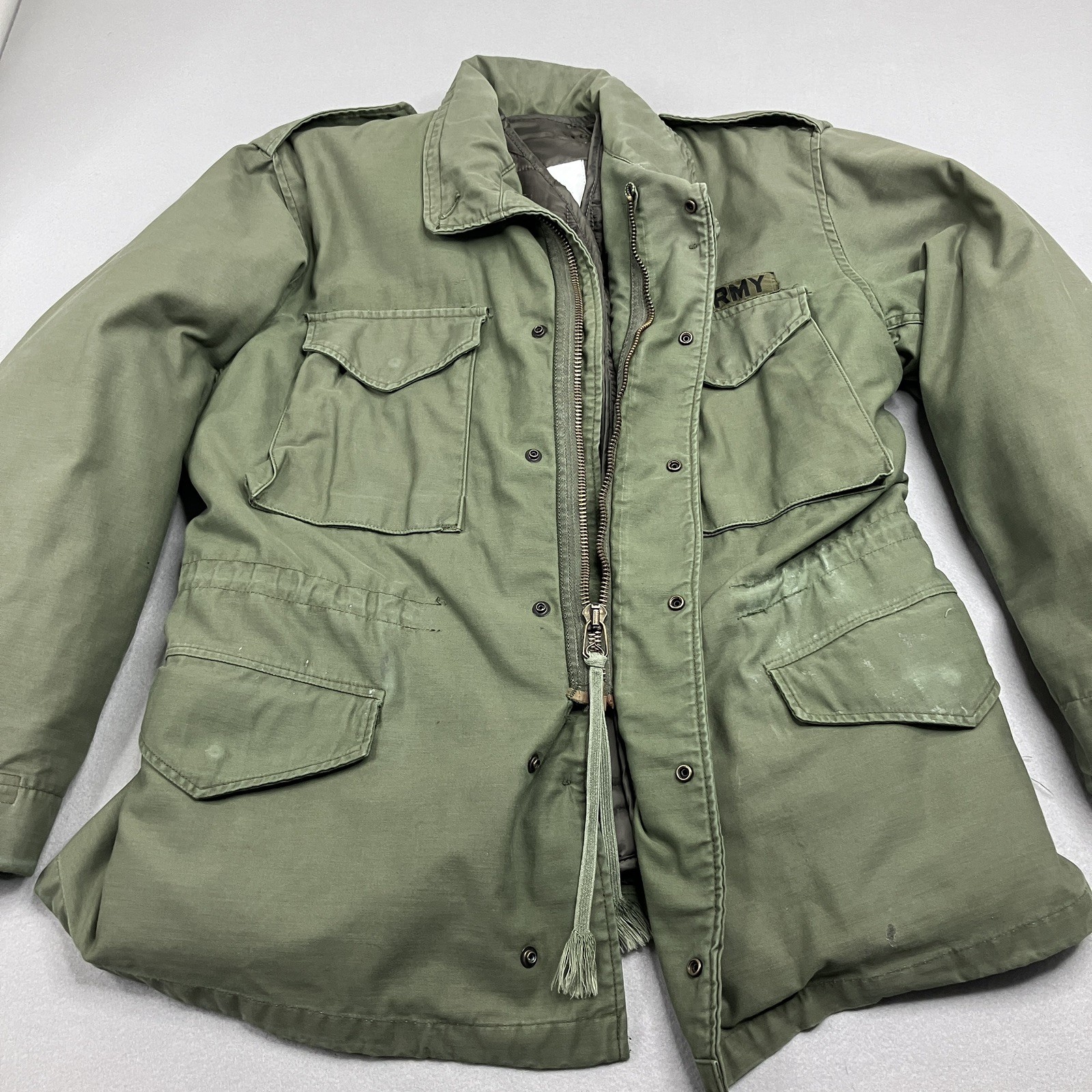 Vintage M65 Field Jacket Medium Short US Army Vietnam Era OG-107 w/ New Liner Vintage M65 Field Jacket Medium Short US Army Vietnam Era OG-107 w/ New Liner