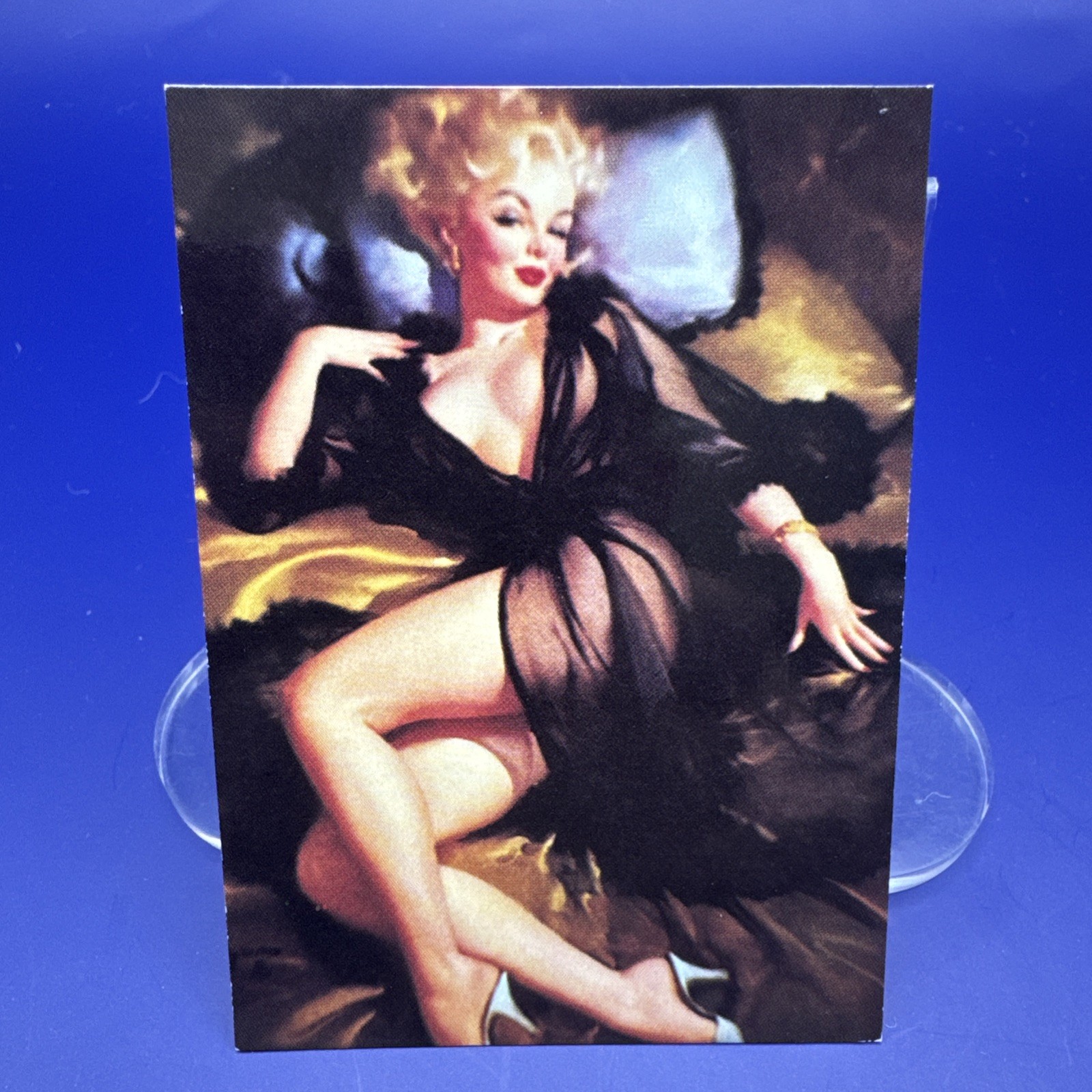 Gil Elvgren 1 - Ladies of Naughty Nostalgia: Promo Card 1993 Comic Images Gil Elvgren 1 - Ladies of Naughty Nostalgia: Promo Card 1993 Comic Images