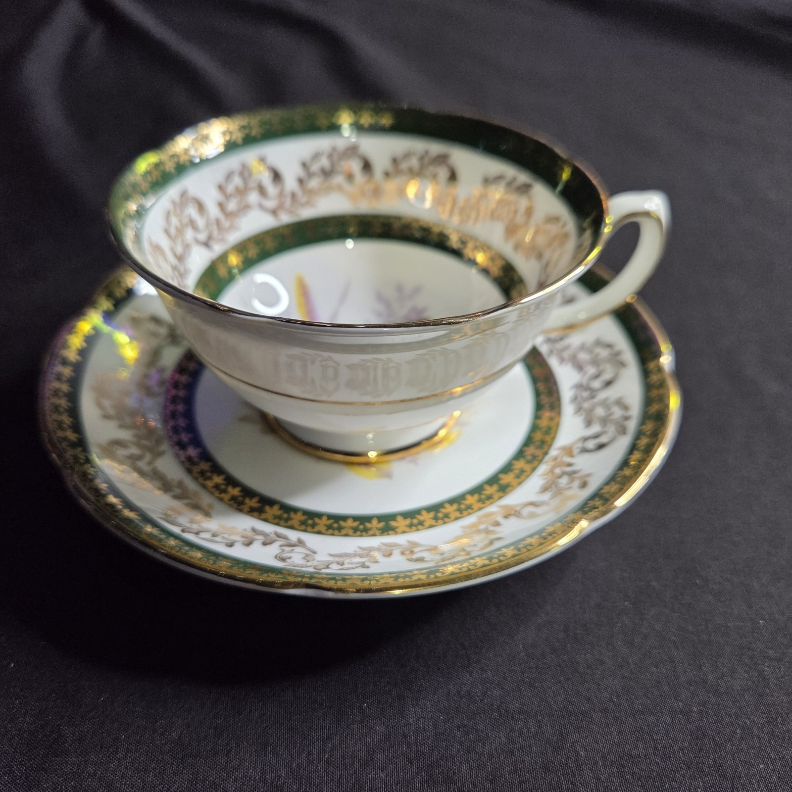 Vintage/Antique 1934 Royal Grafton Bone China Teacup And Saucer Made In England
