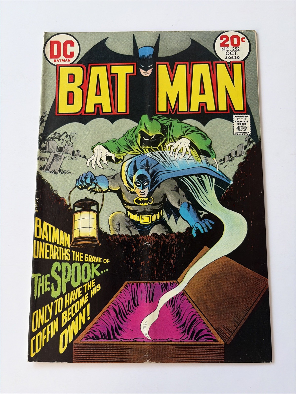 BATMAN #252, 253; Bronze Age 1973 DC Comic w/ the Shadow GOOD BATMAN #252, 253; Bronze Age 1973 DC Comic w/ the Shadow GOOD