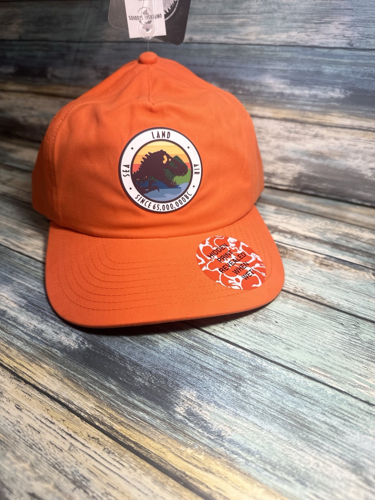 NEW Universal Studios 🦖Jurassic World Rebirth Hat w/ Hidden Print When Wet
