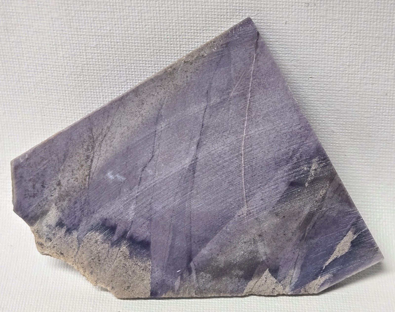 Turkish Purple Jade 72gm Lapidary Gem Cabbing Slab