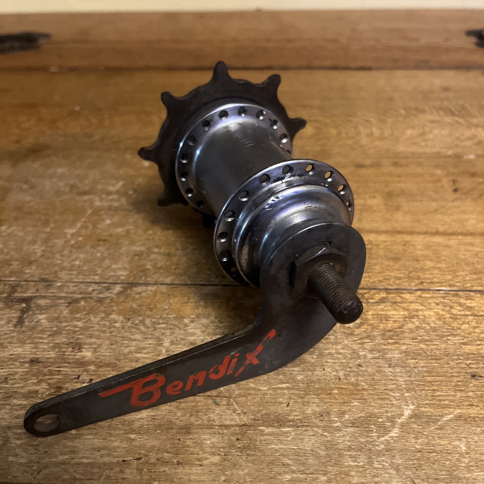 Vintage Bendix Coaster Brake Hub 36 H 9 T Sprocket 60s 70s Cruiser Bike