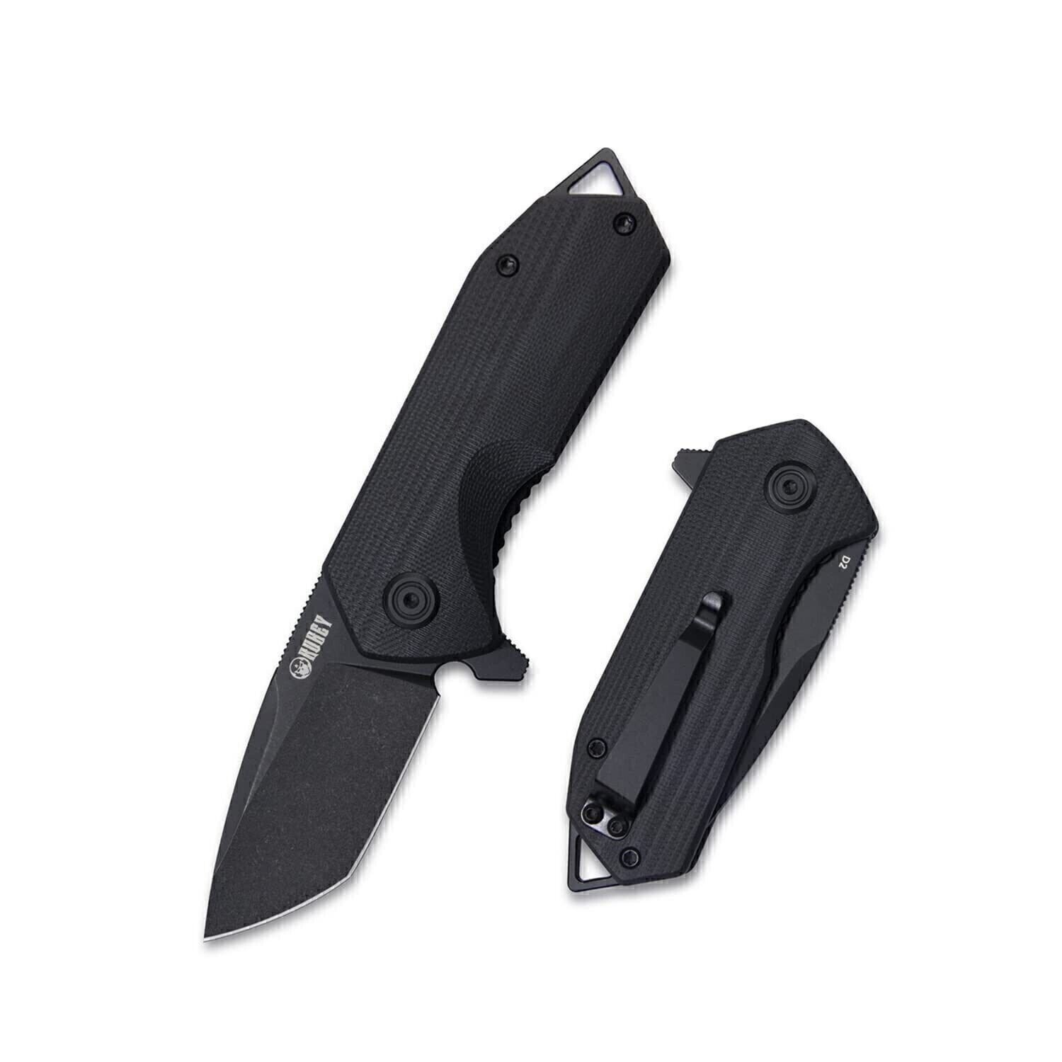 KUBEY Campe KU203 Folding Pocket Knife Compact Everyday Carry with 2.4\