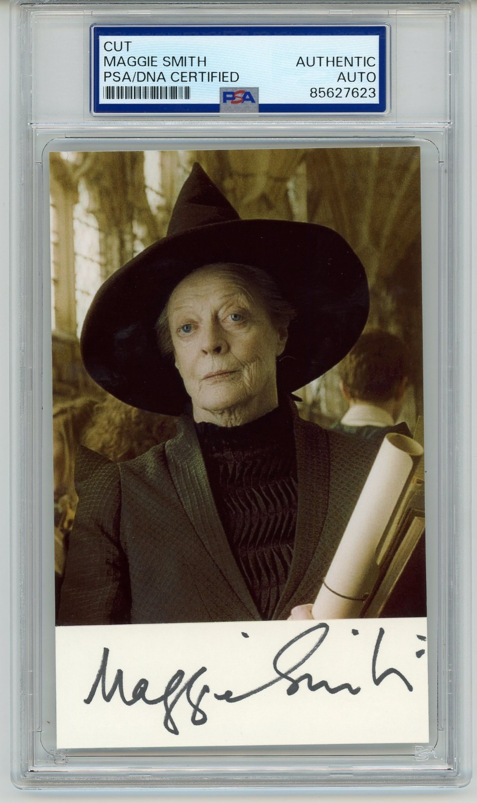 Maggie Smith ~ Signed Autographed Minerva McGonagall Harry Potter ~ PSA DNA Maggie Smith ~ Signed Autographed Minerva McGonagall Harry Potter ~ PSA DNA