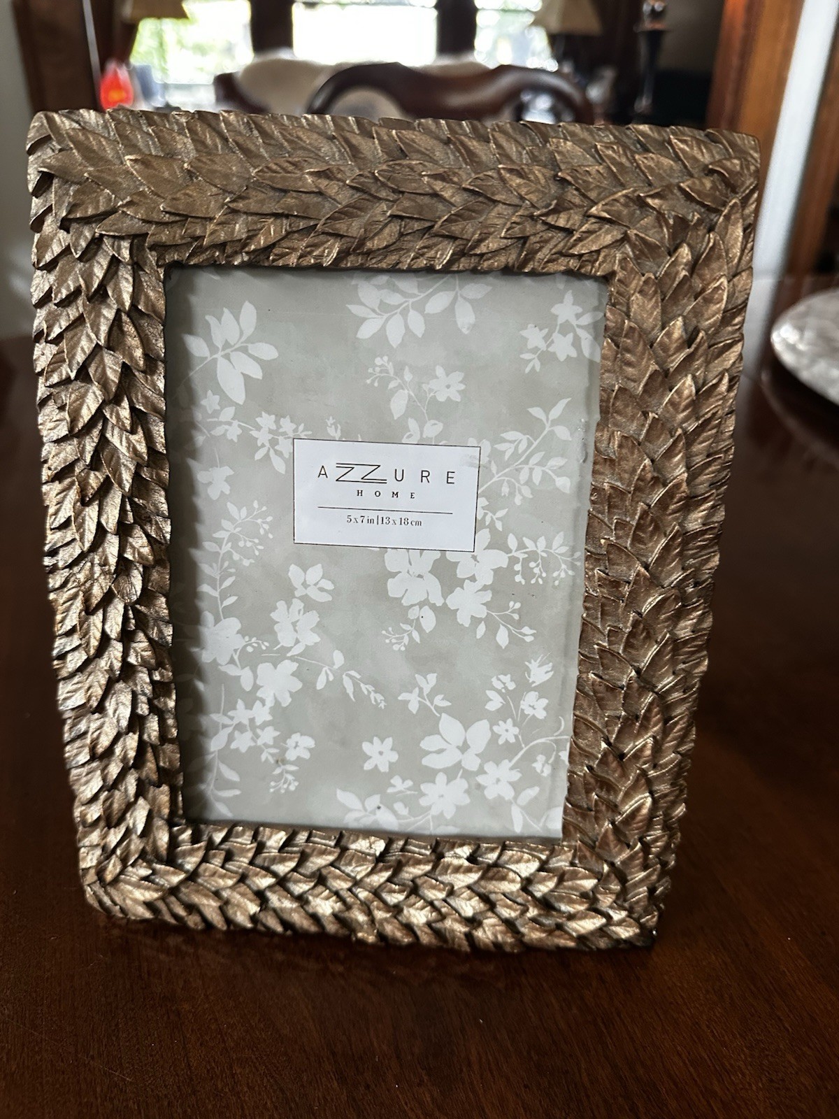 Vintage Leaf Frame Ornate, Gold Tone, Heavy, Stunning- 5 X 7 Vintage Leaf Frame Ornate, Gold Tone, Heavy, Stunning- 5 X 7