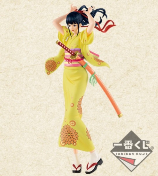 Japan Anime One Piece Wano Kuni vol.1 Ichiban kuji Okiku Figure BANDAI NEW