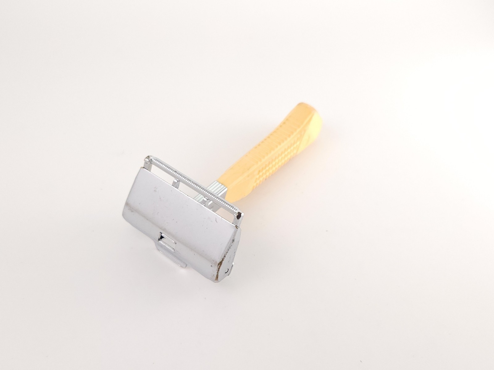 GEM Featherweight Cleaned Polished Vintage Single Edge Safety Razor