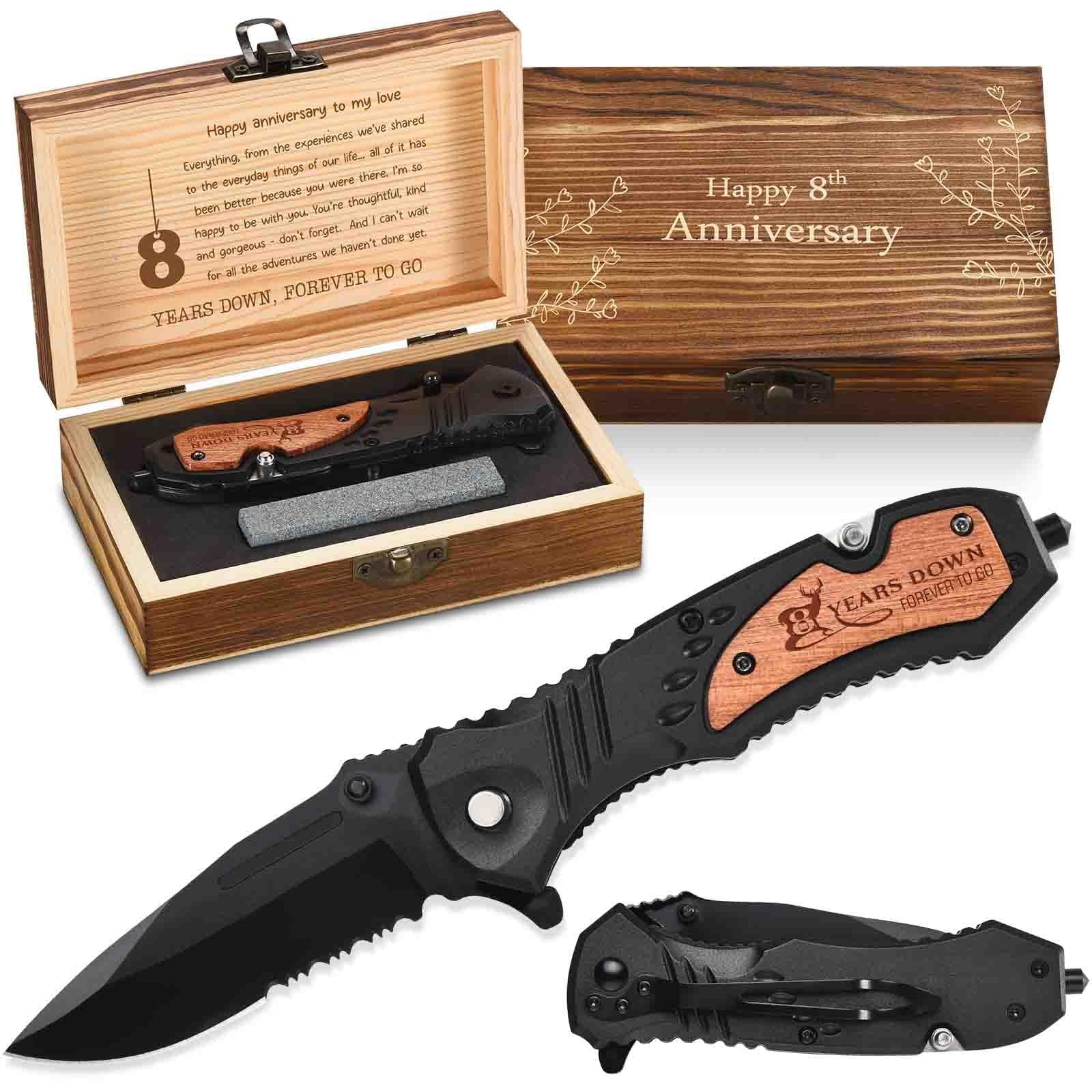 8 Eight Year Wedding Anniversary For Him Gift Husband Men Bronze 8th Marriage An 8 Eight Year Wedding Anniversary For Him Gift Husband Men Bronze 8th Marriage An