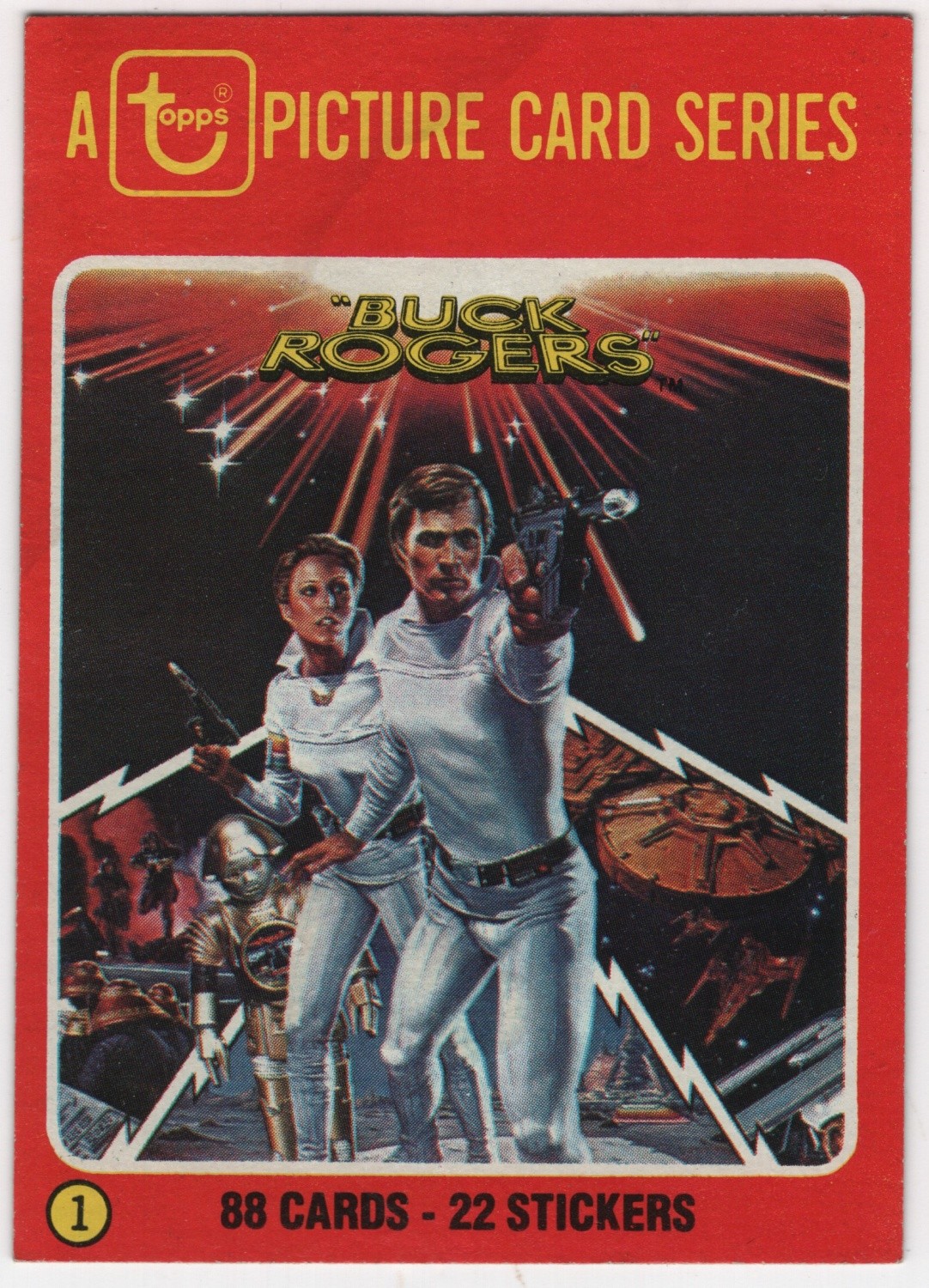 Buck Rogers TV Series Trading Cards Topps 1979 HIGH GRADE YOU CHOOSE YOUR CARD
