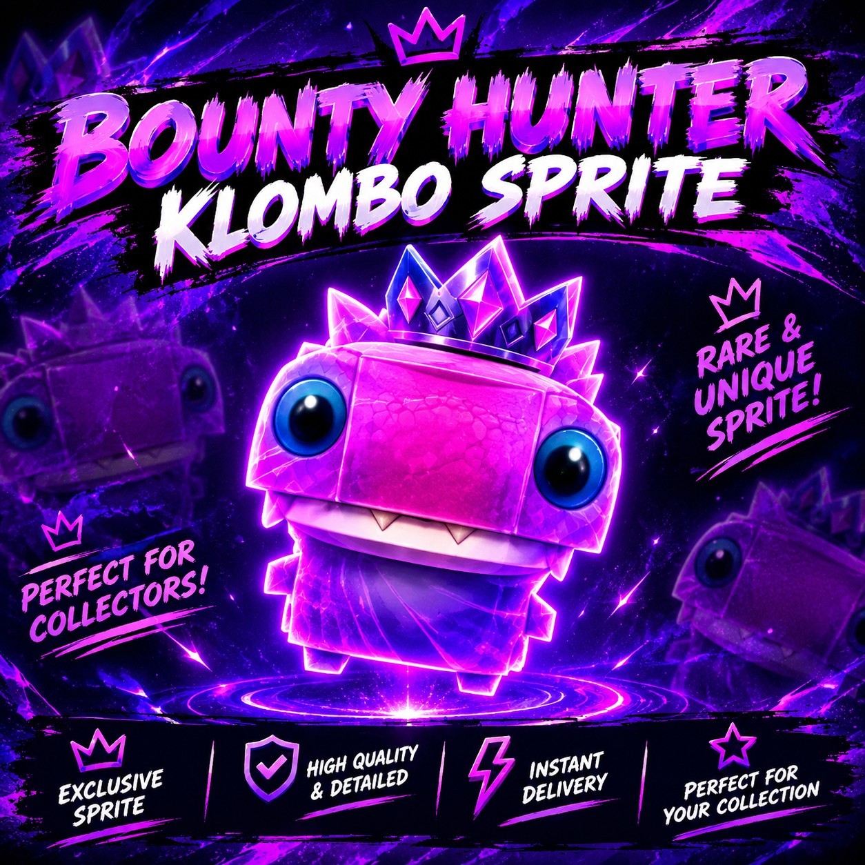 Bounty Hunter Klombo Sprite | You Keep It | PREORDER 