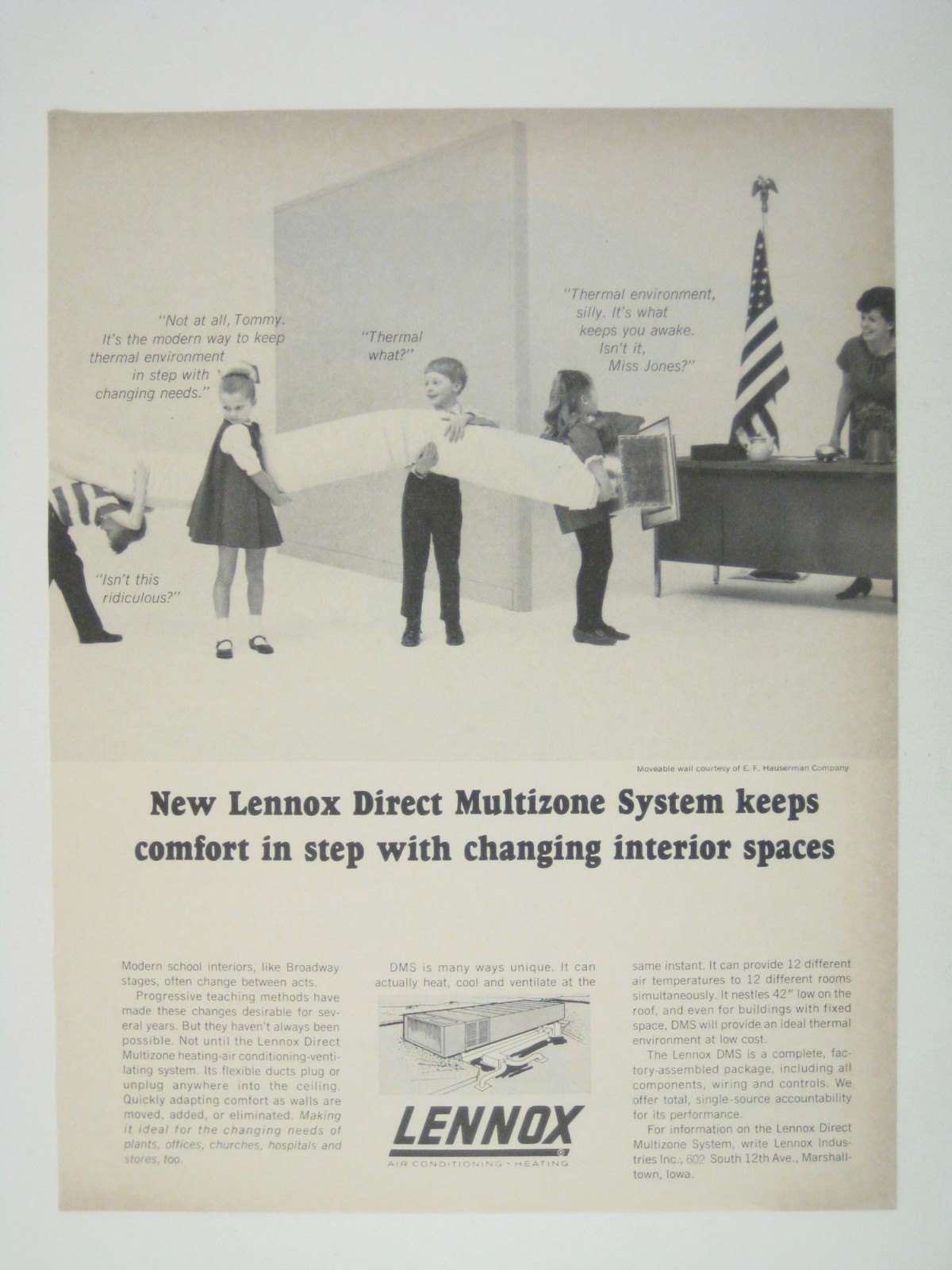 New Lennox Direct Multizone System Ad Adaptable Spaces Children Hold Vent