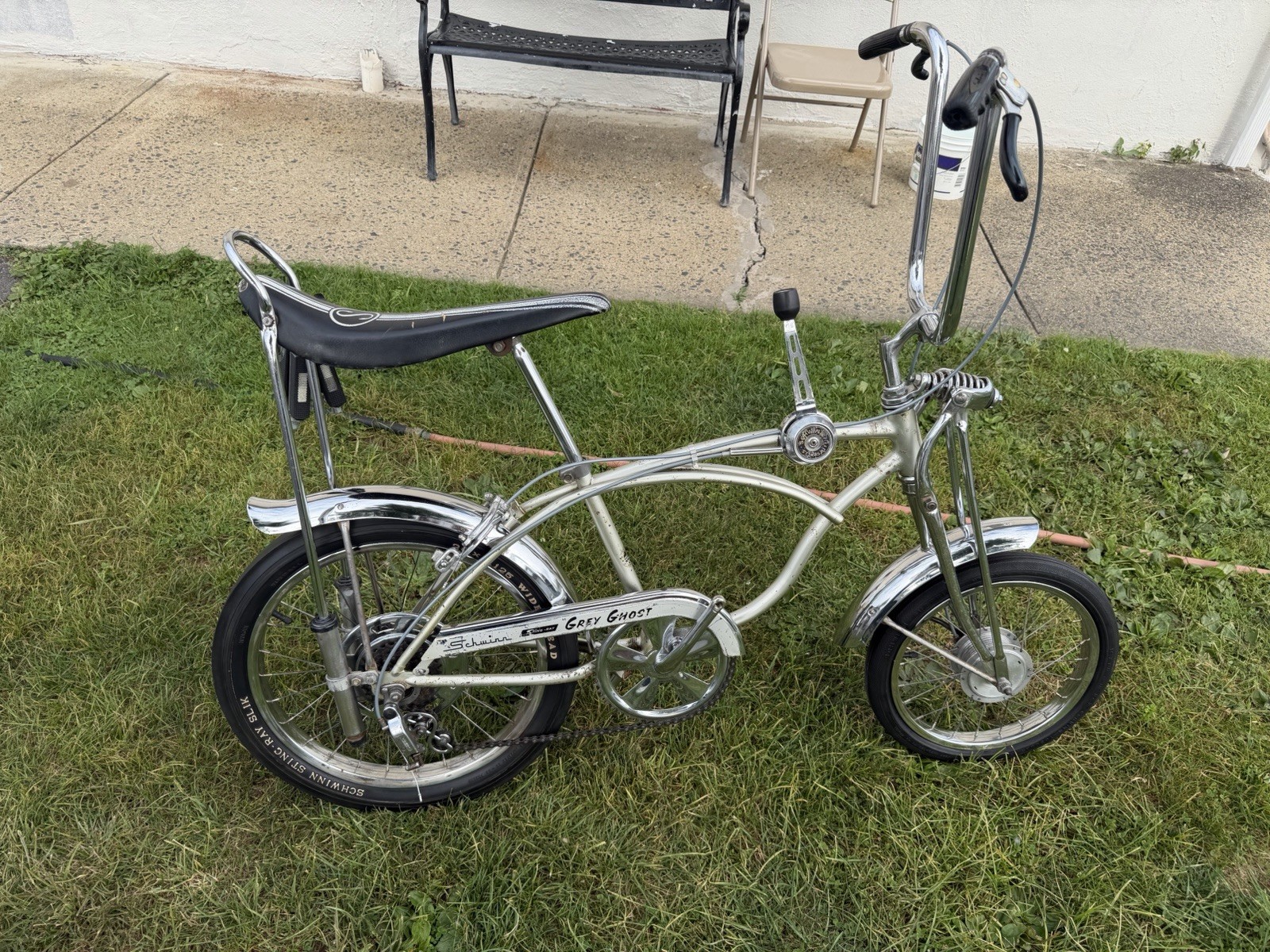 Rare 1971 Schwinn Krate Grey Ghost Survival With Owners Manual And Receipt Rare 1971 Schwinn Krate Grey Ghost Survival With Owners Manual And Receipt