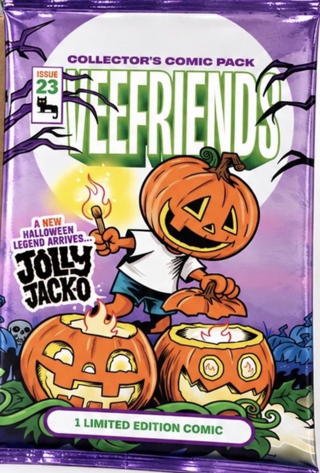 🔥🎃 VEEFRIENDS COMIC BOOK #23 JOLLY JACK-O Collectors Comic Pack