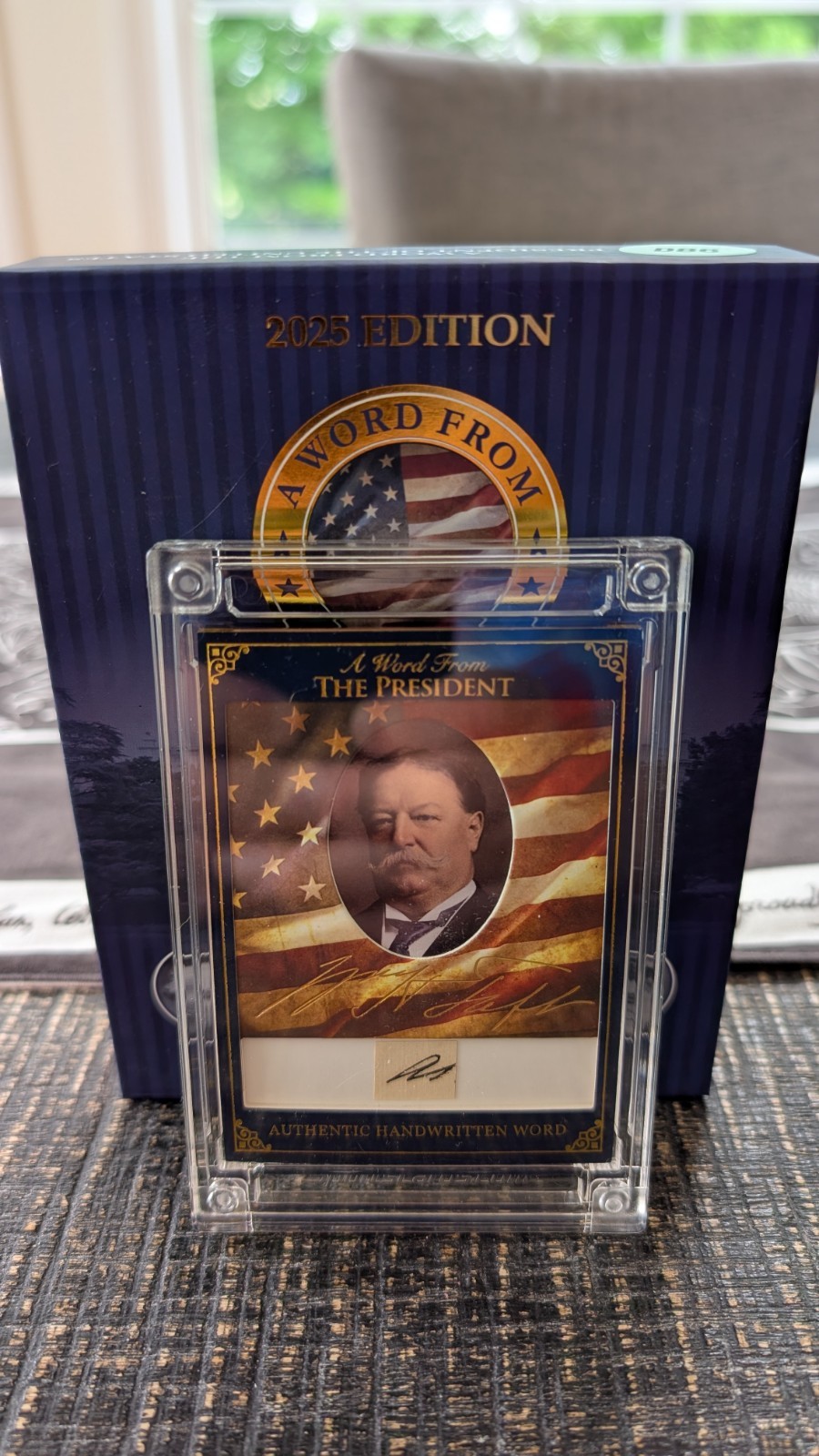 POTUS 2025-Taft Supreme Court Letter 