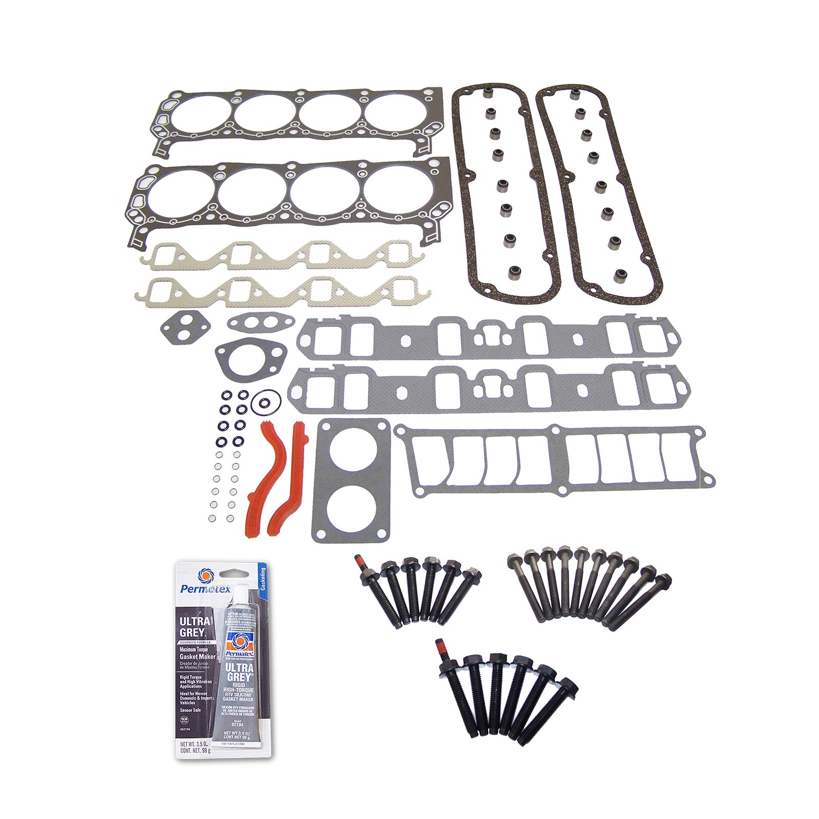 CPWK311 Head Gasket Set Bolt Kit Fits: 90-96 Ford Bronco E, F Series Trucks 5... CPWK311 Head Gasket Set Bolt Kit Fits: 90-96 Ford Bronco E, F Series Trucks 5...
