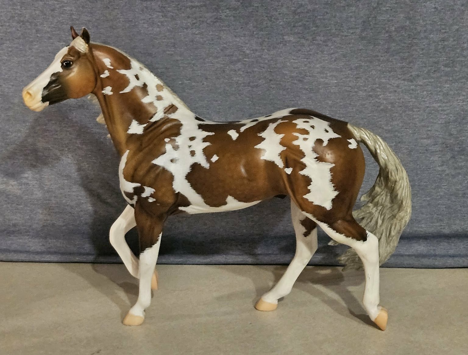 Breyer Traditional Smart Chic Olena Dapple Palomino Paint Horse Custom