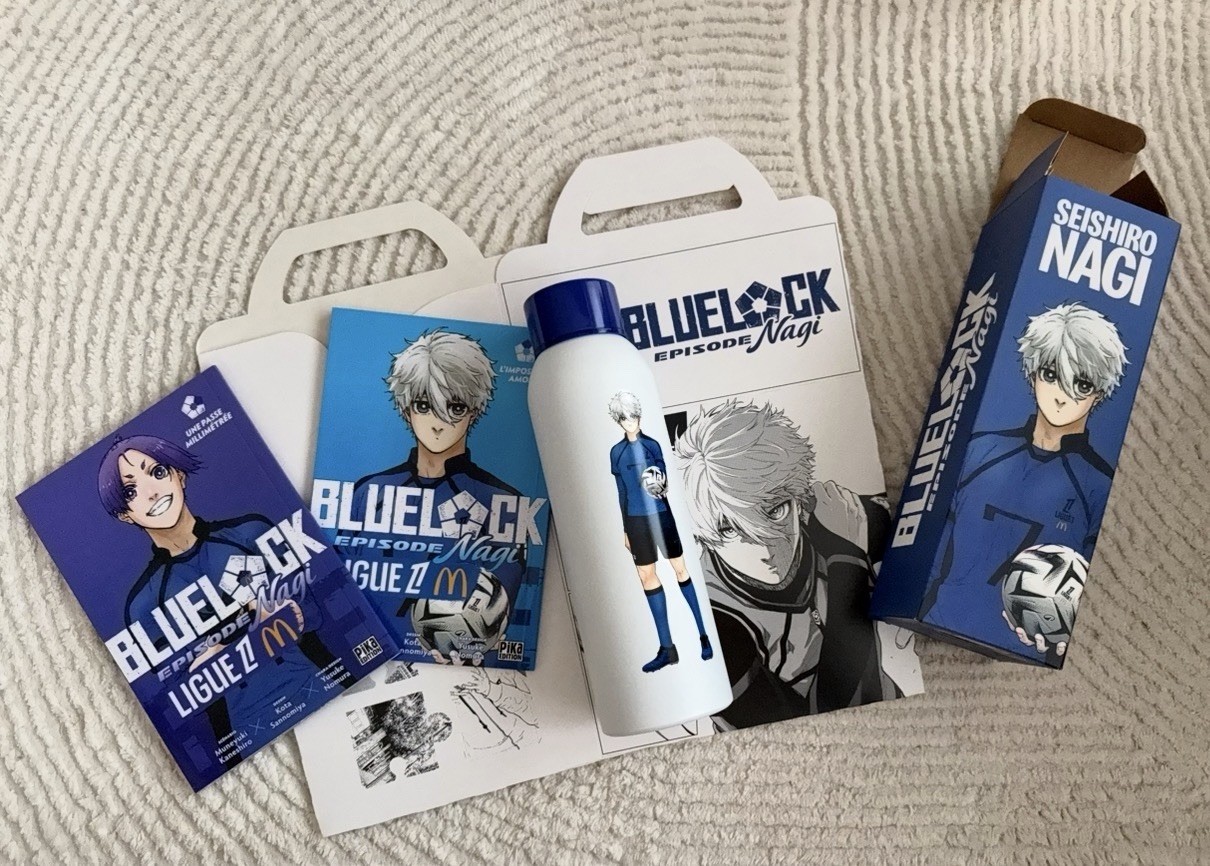 Blue Lock Episode Nagi Seishiro Nagi Lot Goodies Boxes Bottle Cards