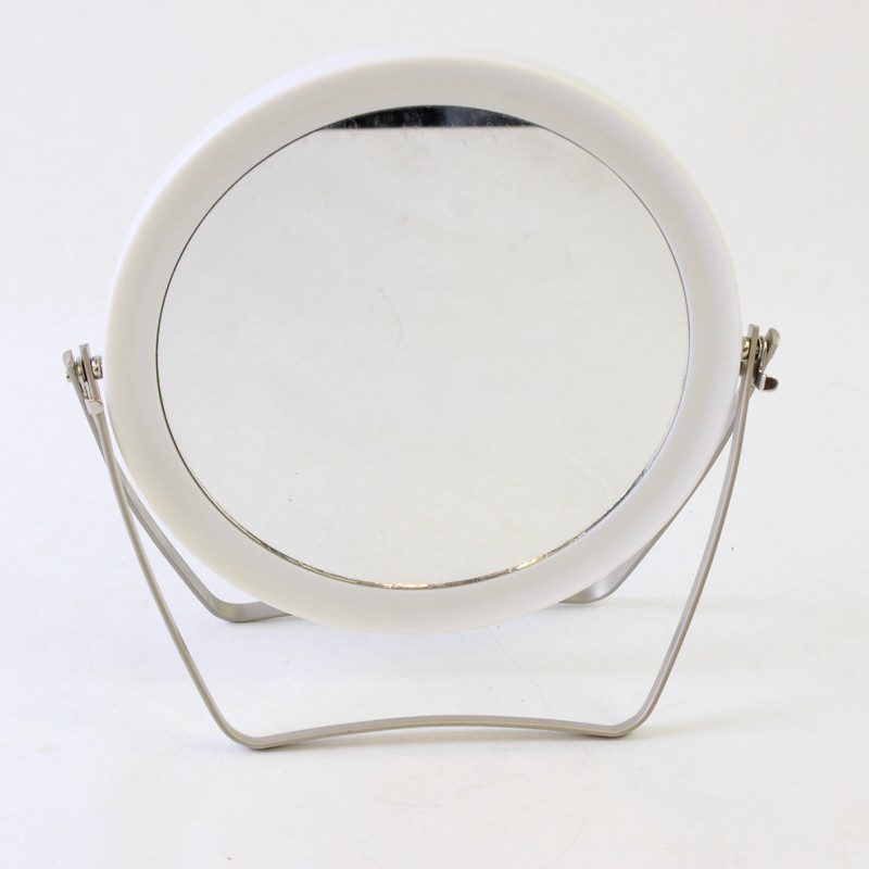 Round Vanity Mirror White Frame 7in Pre-Owned Unbranded Round Vanity Mirror White Frame 7in Pre-Owned Unbranded