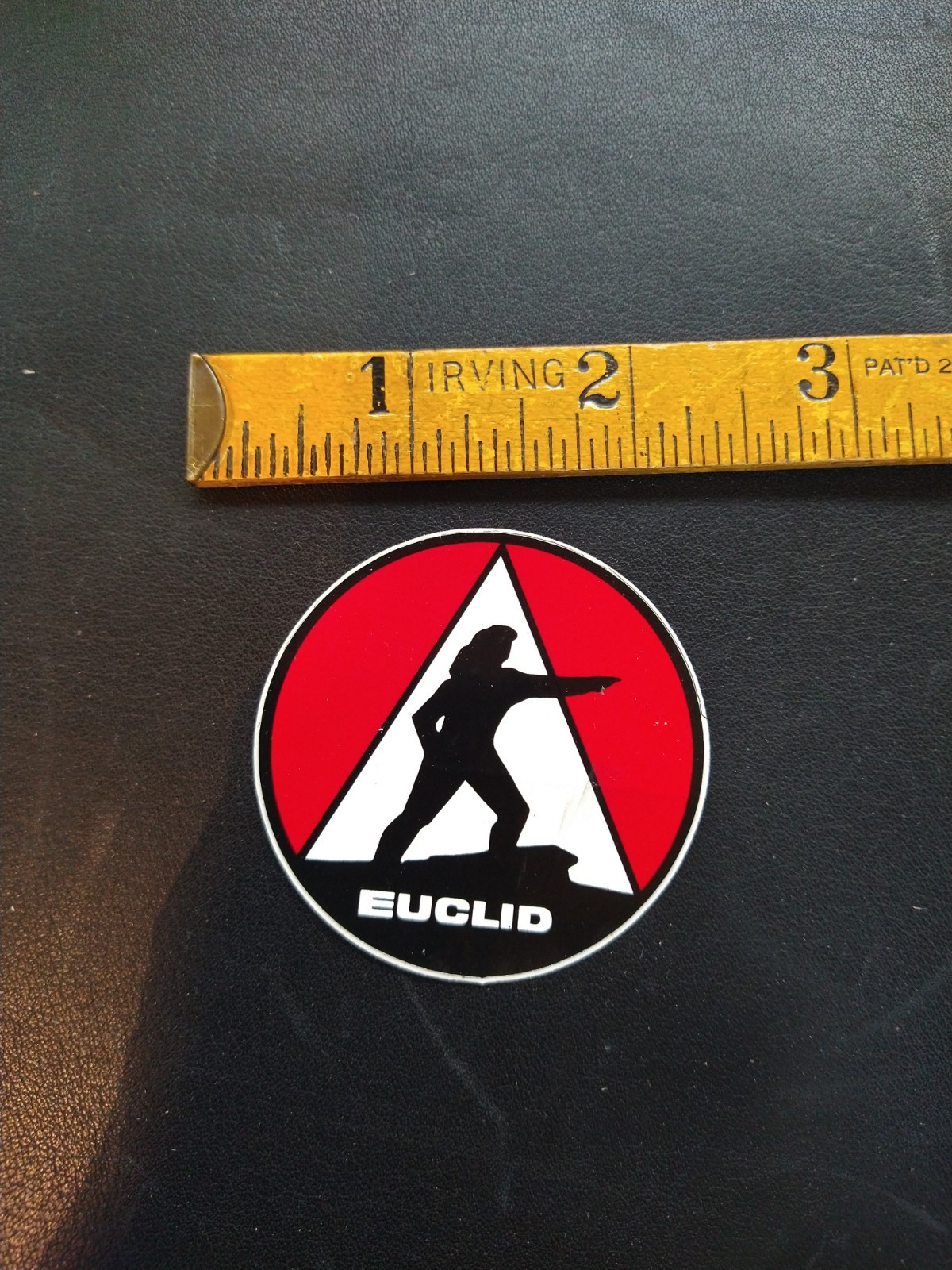 -Vintage-  Euclid Sticker/Decal NOS VME