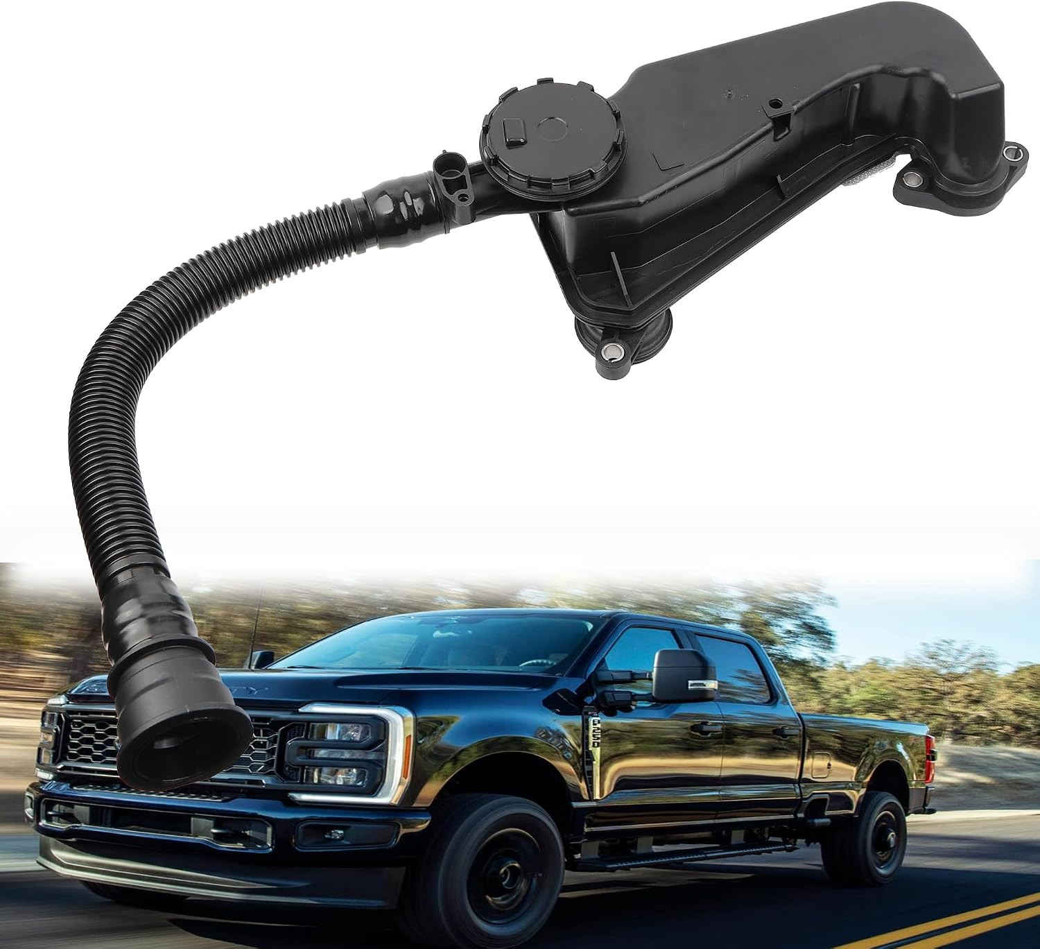 Oil Separator Assembly Compatible with 2023-2025 Ford 250