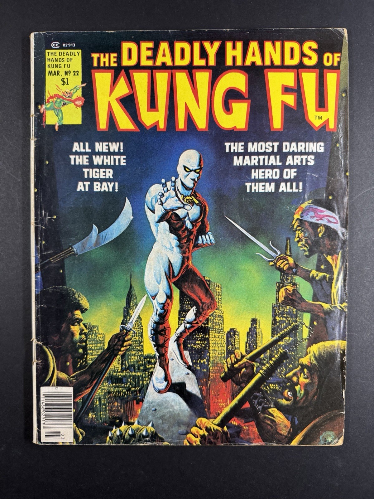 Deadly Hands of Kung Fu #22 VG 4.0 1975 Curtis Marvel 💥 1st Jack Of Hearts Deadly Hands of Kung Fu #22 VG 4.0 1975 Curtis Marvel 💥 1st Jack Of Hearts