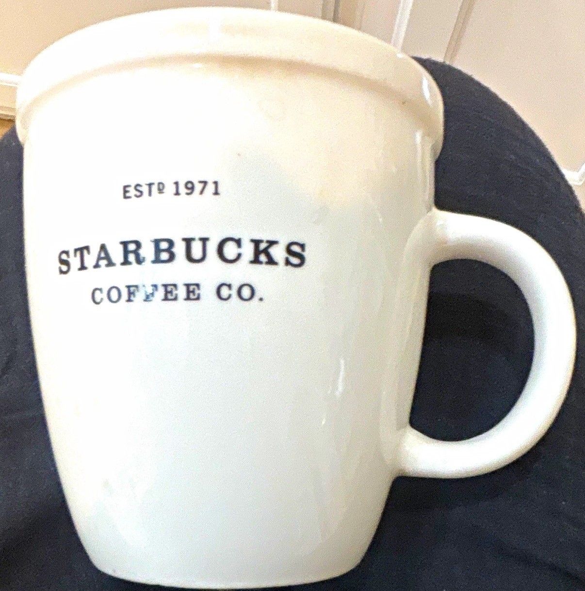 Starbucks Coffee Co. EST 1971 Barista White Mug Coffee & Tea