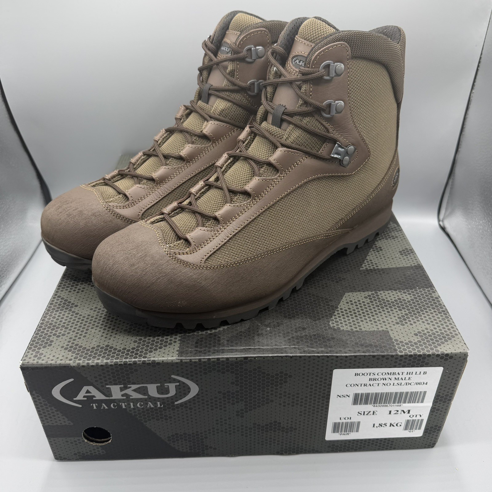 British Army AKU Pilgrim Combat Boots Men’s UK 12 M Brown British Army AKU Pilgrim Combat Boots Men’s UK 12 M Brown
