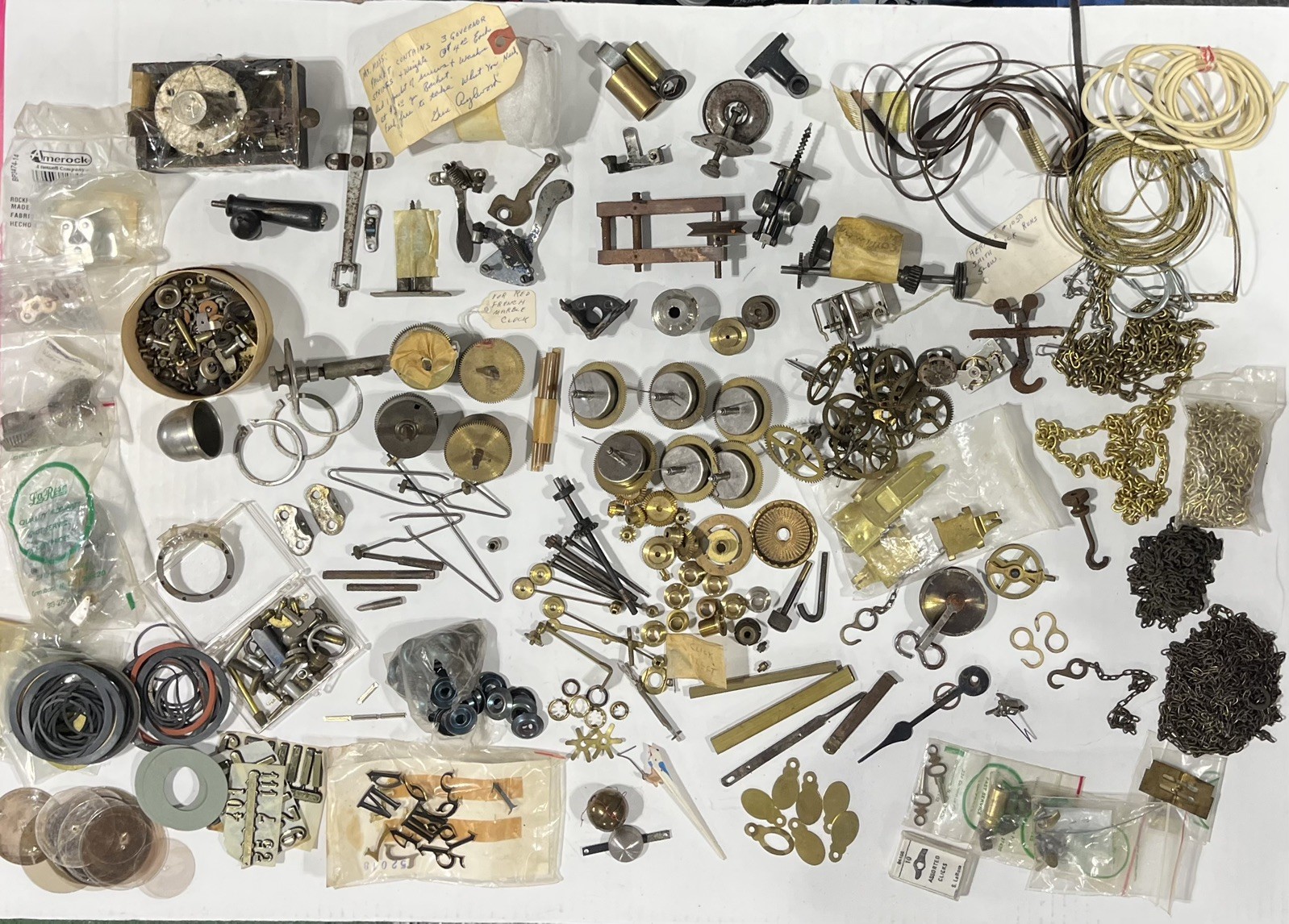 ~Lot Vintage Antique Mantle Shelf Cuckoo Clock Victrola Part Repair Replacement 