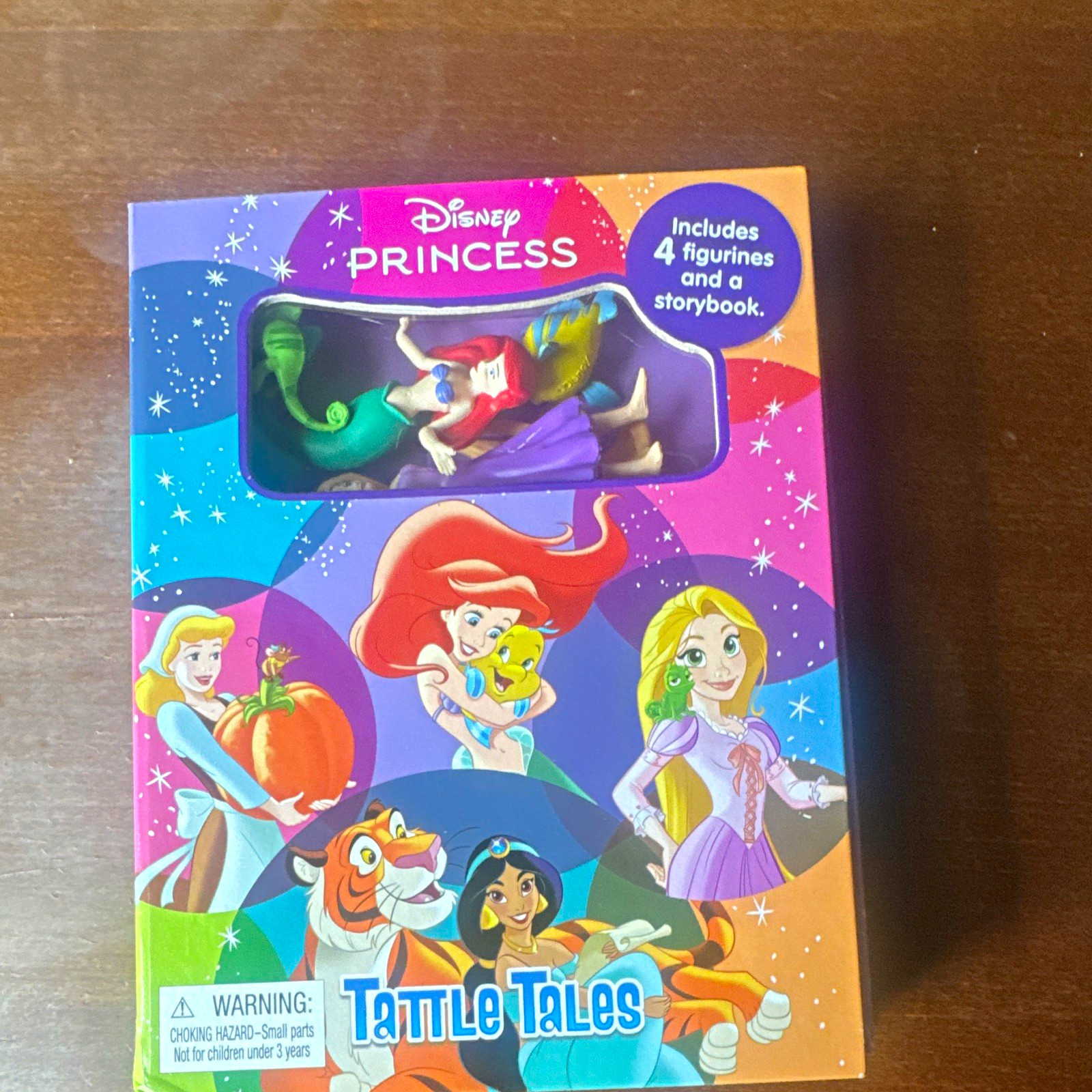 Disney Disney Princess Tattle Tales Storybook Set with 4 Figurines