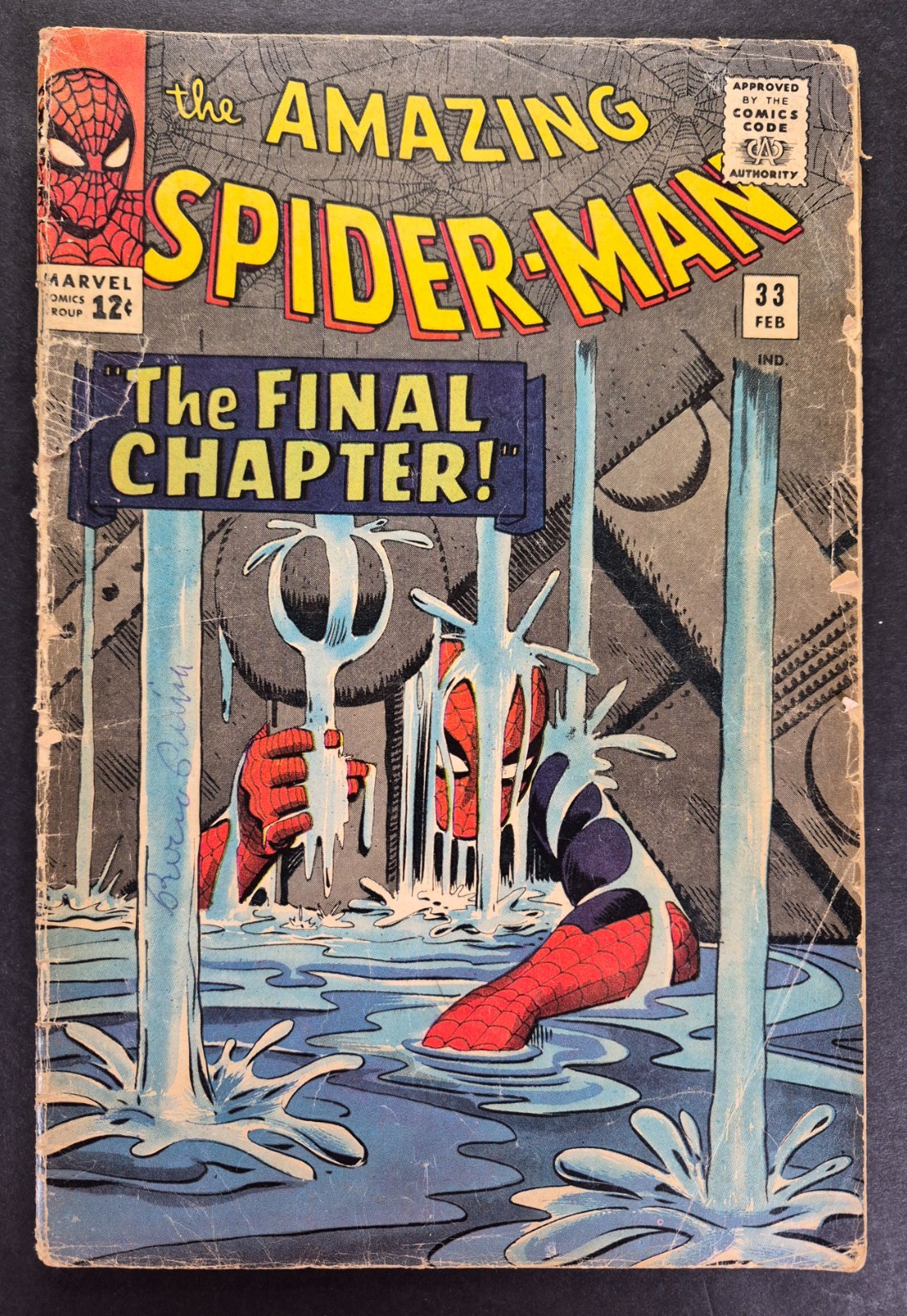 The Amazing Spider-Men #33 Classic Ditko Cover Marvel Comics 1966