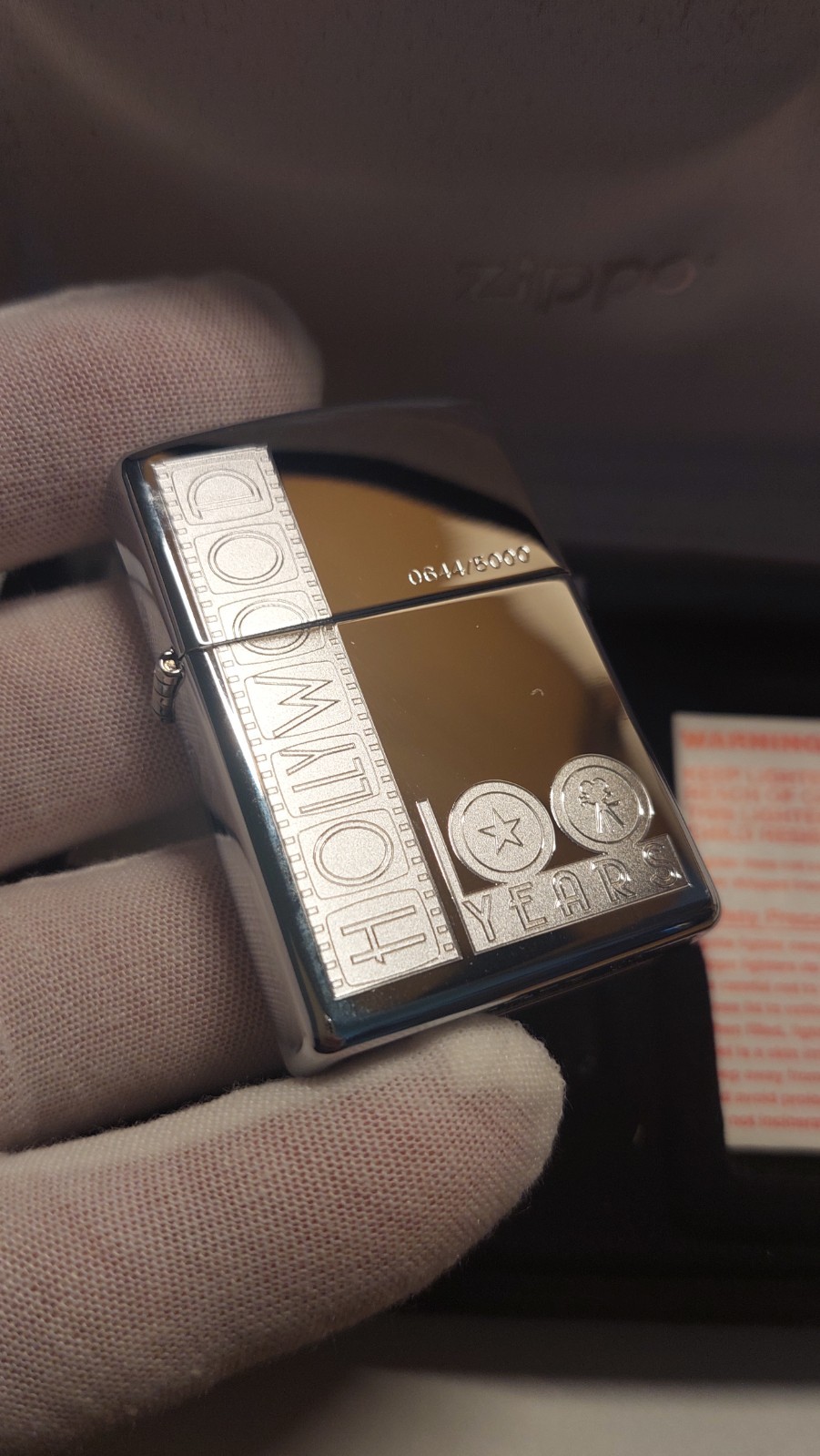 The rarest lighter Zippo 100 Years of Hollywood 2003 Anniversary New 644/5000 The rarest lighter Zippo 100 Years of Hollywood 2003 Anniversary New 644/5000