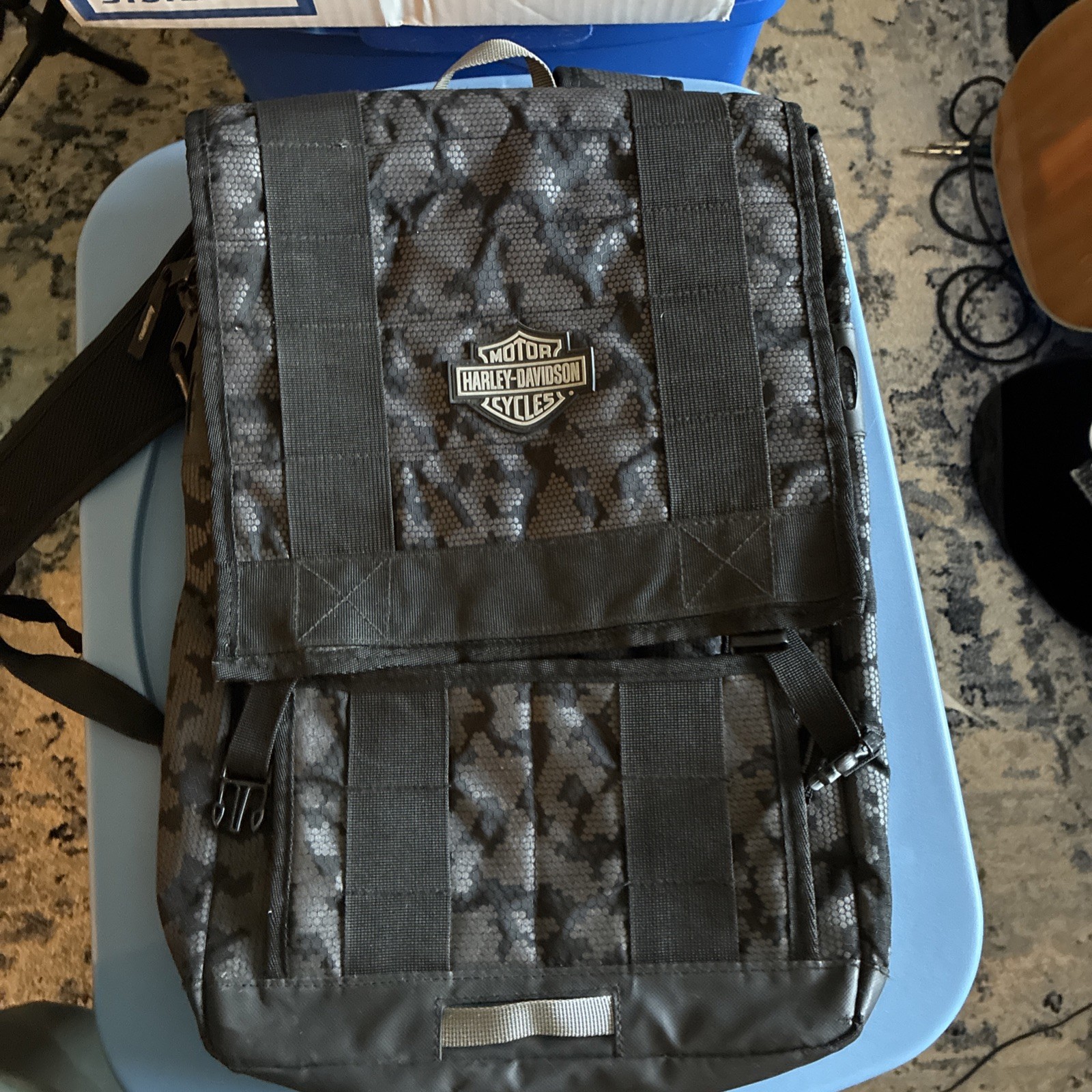 Harley Davidson Unisex Camouflage ￼Backpack