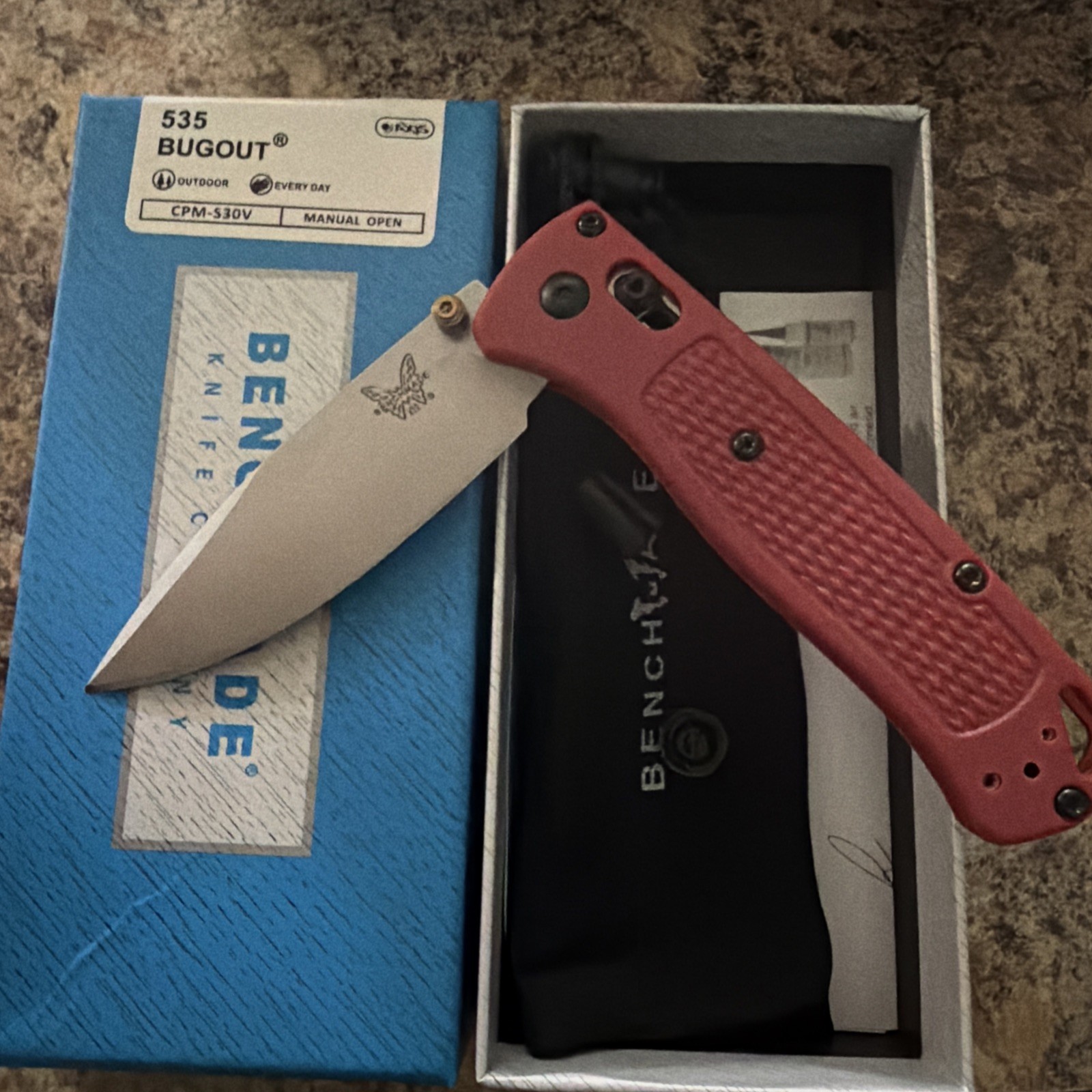 Benchmade 533-04 Mini Bugout New In Box Made In USA Benchmade 533-04 Mini Bugout New In Box Made In USA