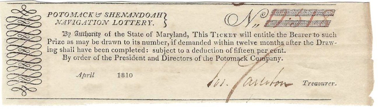 George Washington's Co. Sold Lottery Tickets To Finance Growth Along East Coast
