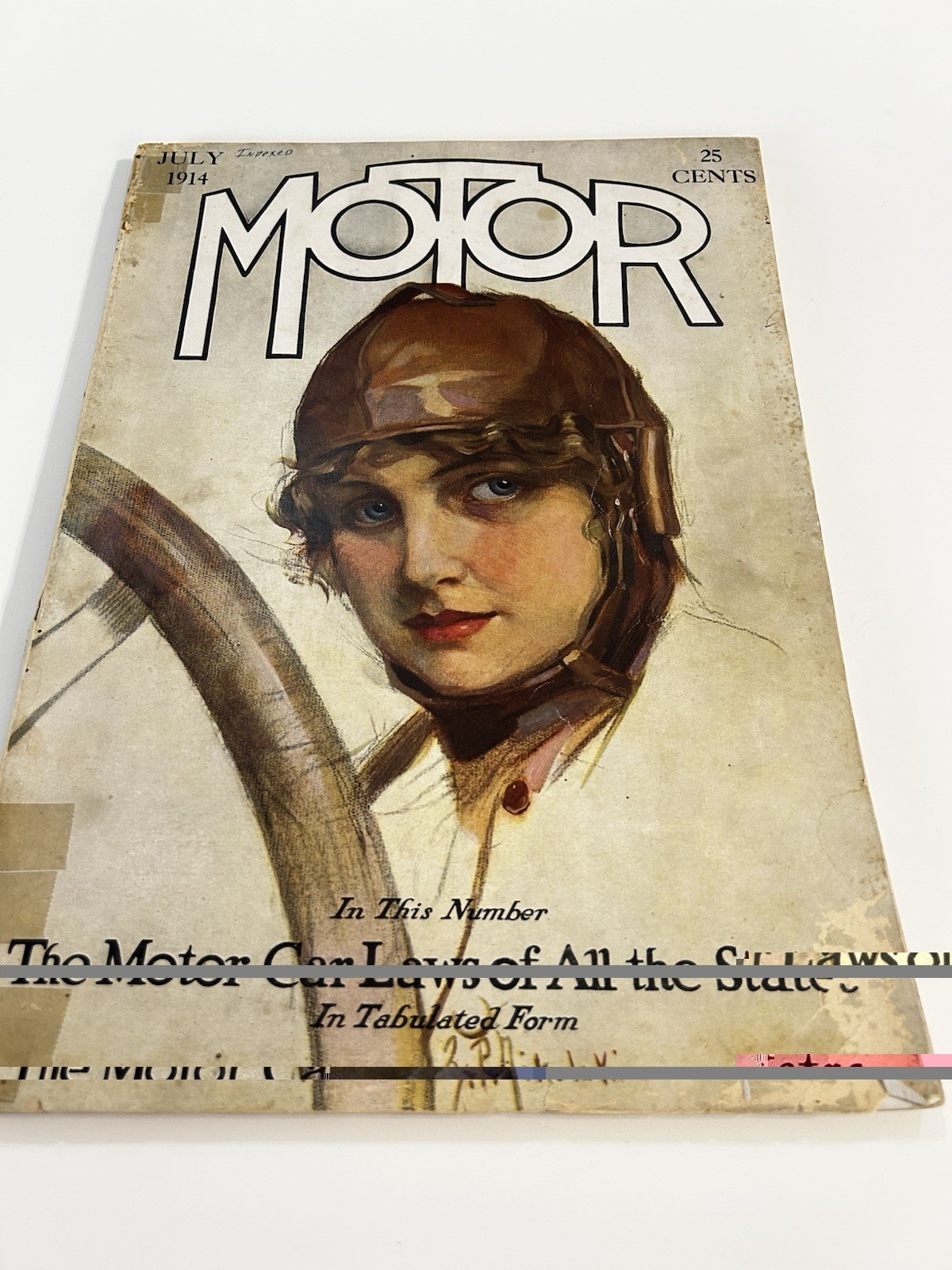 Motor Magazine July 1914 Issue, The Motor Car Laws of All the States