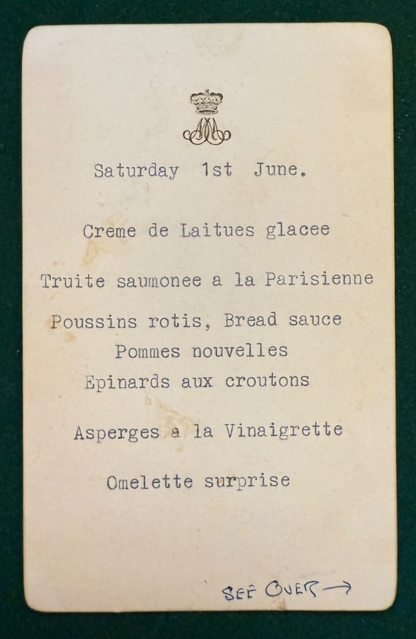 Princess Margaret Churchill Blenheim Palace Menu Antique Drawing Hangman Game Princess Margaret Churchill Blenheim Palace Menu Antique Drawing Hangman Game