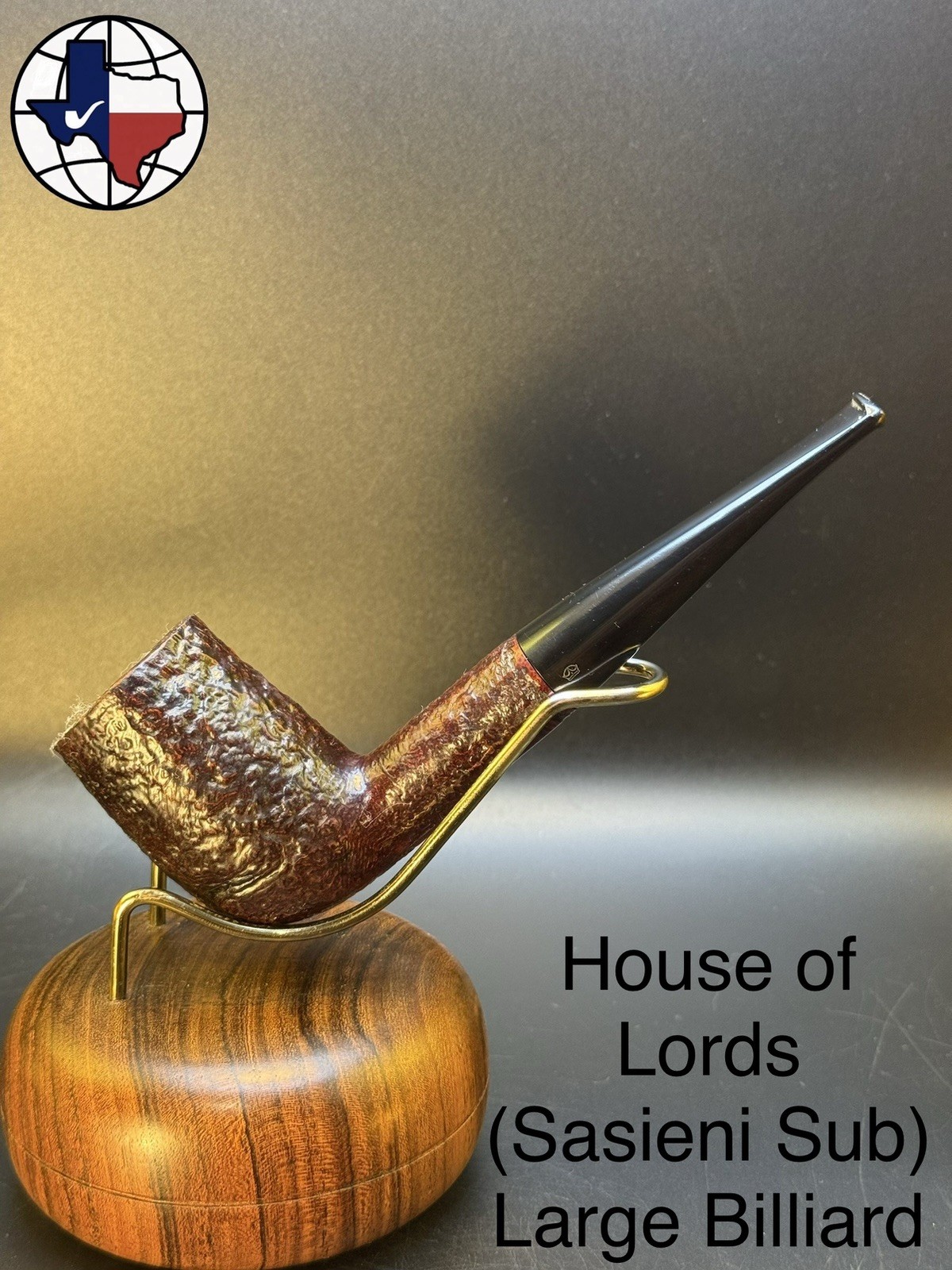 Vintage House Of Lords (Sasieni Sub) Large Billiard Tobacco Pipe