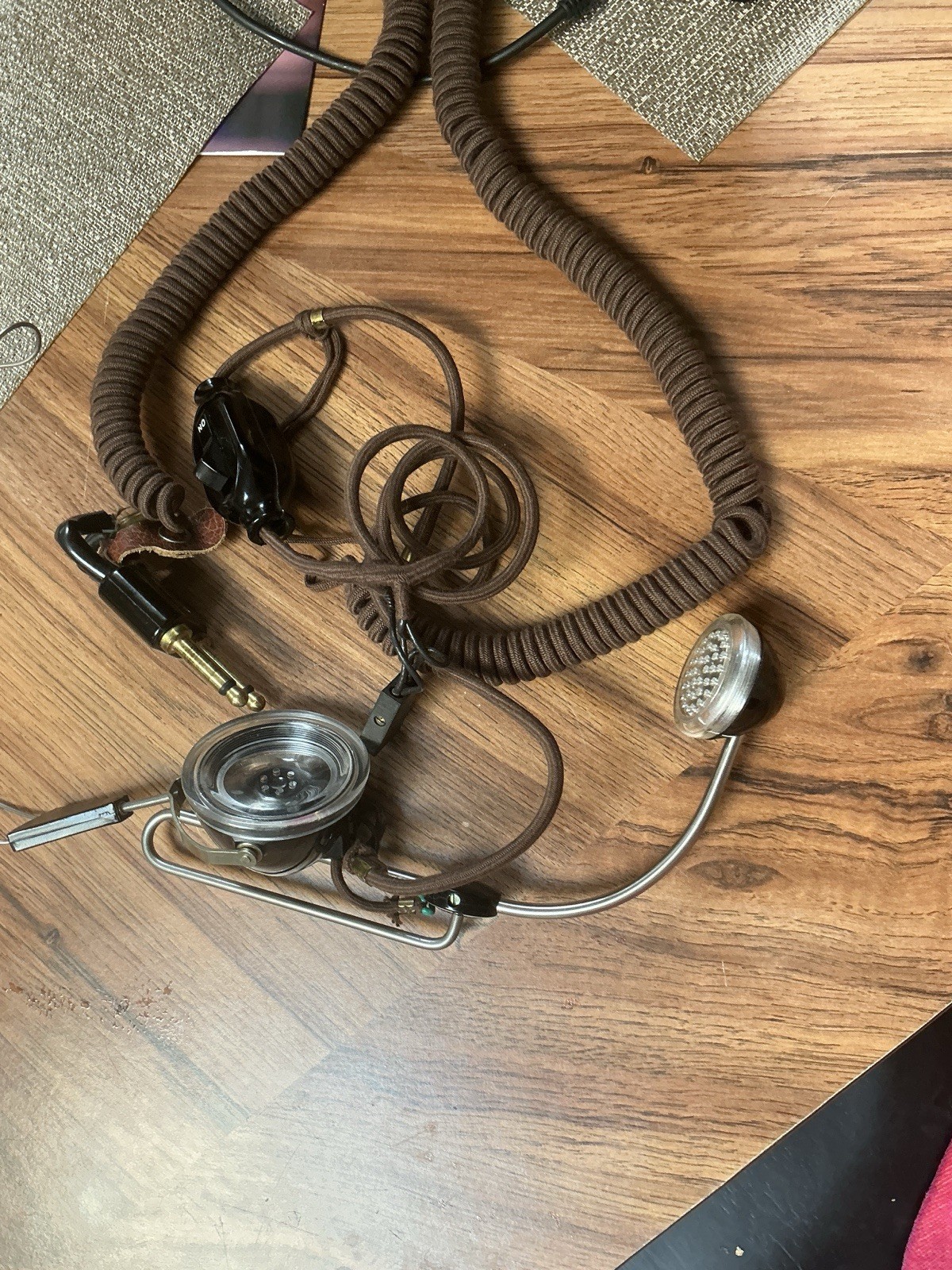 Vintage Western Electric 52 Supervisor Telephone Headset w/ KS-8010 & 29A - Nice Vintage Western Electric 52 Supervisor Telephone Headset w/ KS-8010 & 29A - Nice