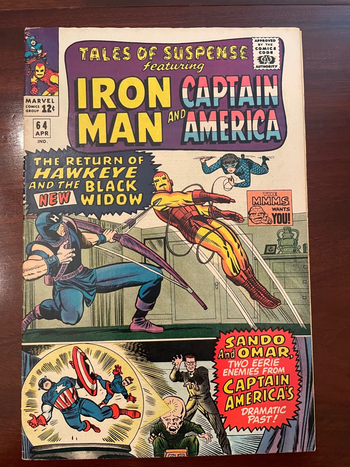 TALES OF SUSPENSE #64 (1965) - Silver Age Comic - estimate 7.0 (FN/VFN)