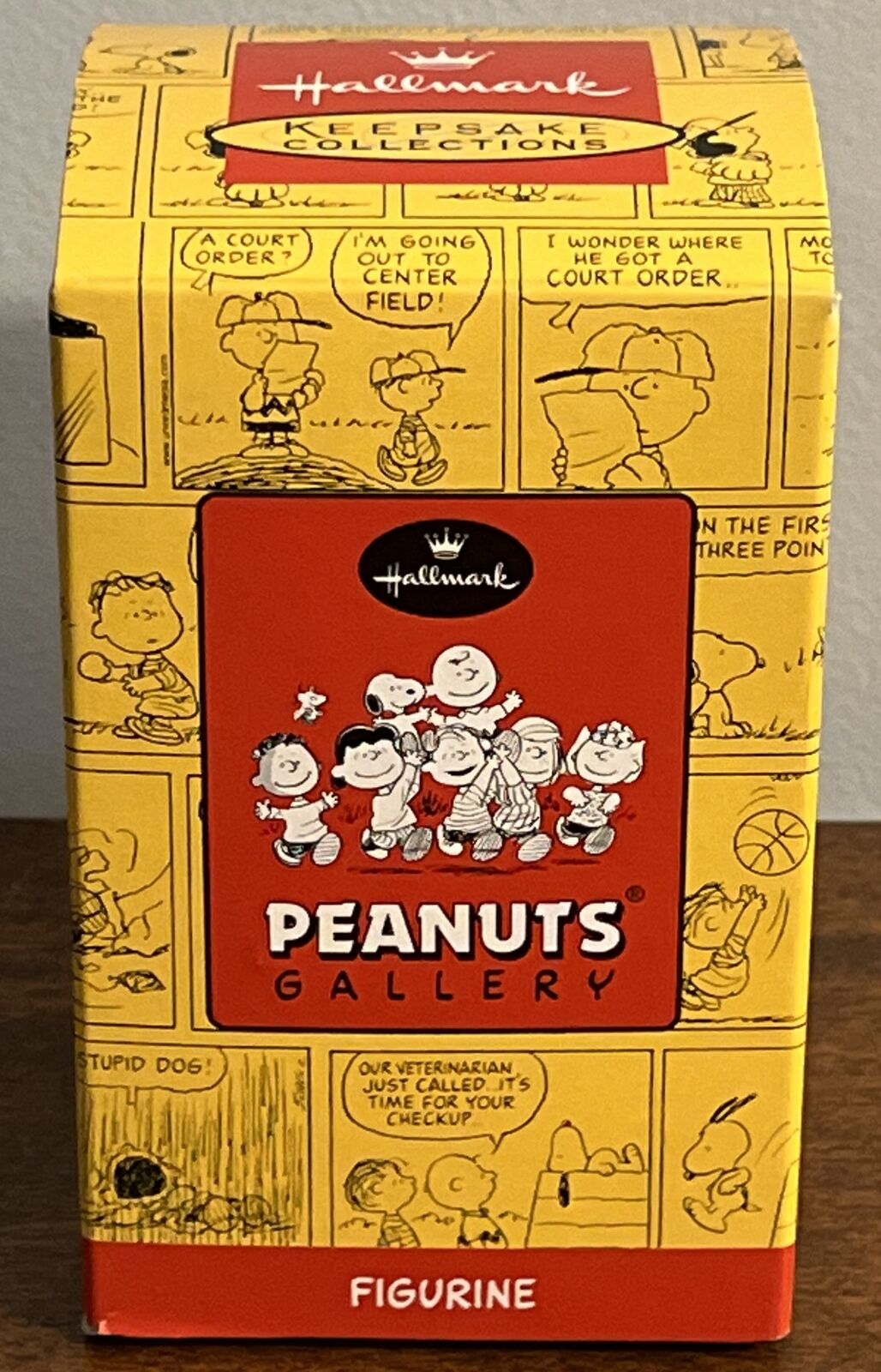 Hallmark Keepsake Peanuts Gallery Five Decades of Snoopy Pewter Figurine 2000
