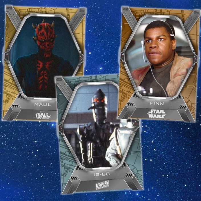 TOPPS STAR WARS CARD TRADER 2026 SERIES 3 BASE TIER 6/7 BRONZE SILVER SET DAY 3