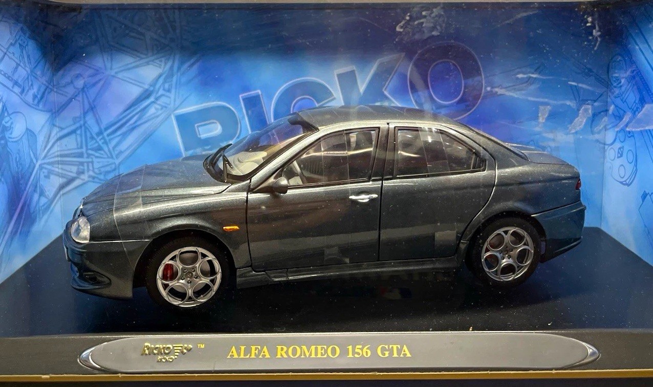 Ricko Alfa Romeo 156 GTA 2002 1:18 Diecast Scale Model Car Ricko Alfa Romeo 156 GTA 2002 1:18 Diecast Scale Model Car