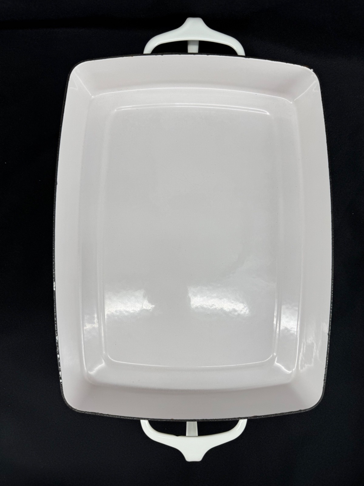 Dansk Kobenstyle White Enamel Baking Casserole Dish 13” x 9” Made in France Dansk Kobenstyle White Enamel Baking Casserole Dish 13” x 9” Made in France