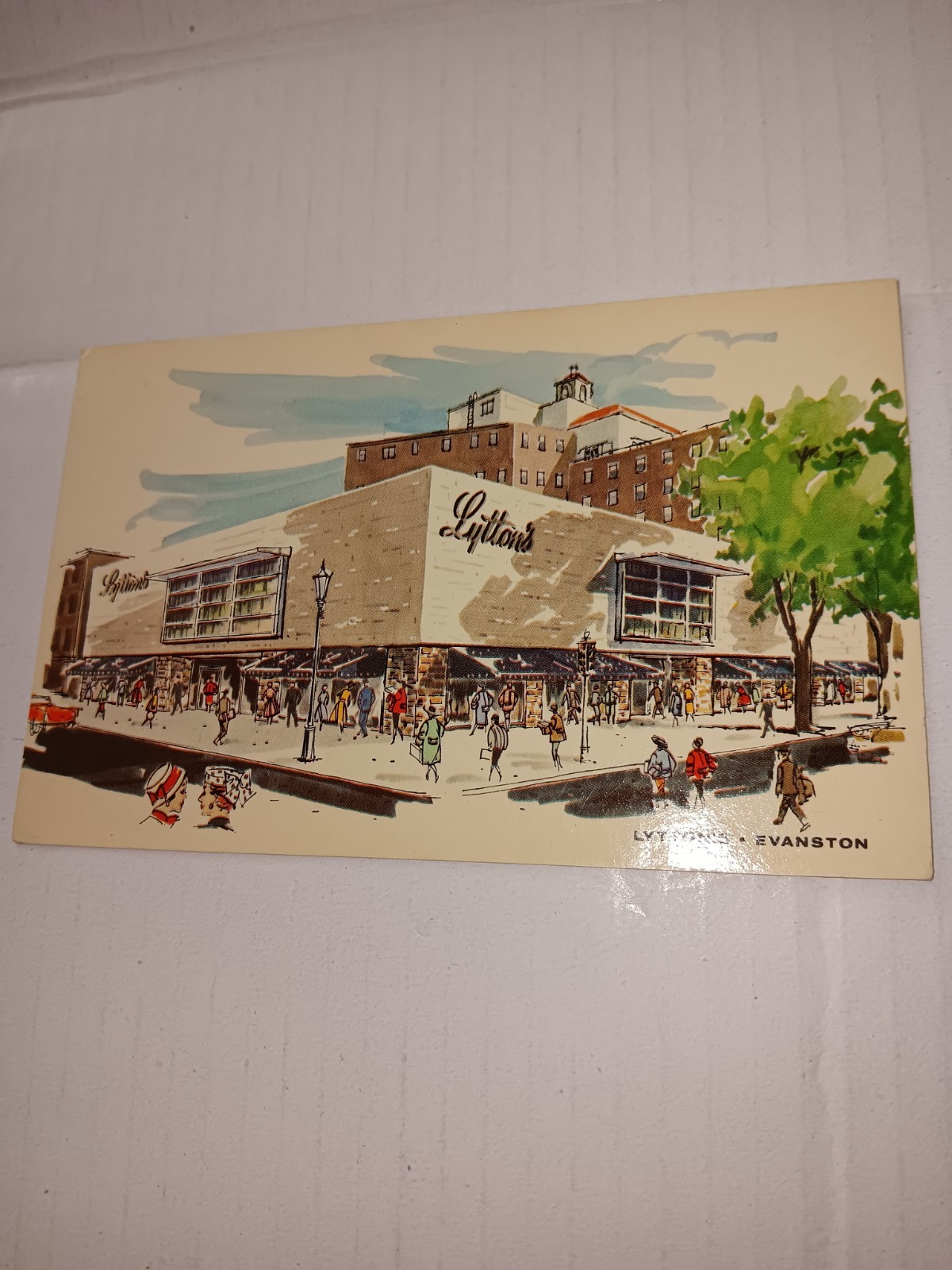 Lytton's Department Store circa 1960s Evanston, Illinois Postcard Antique VGC Lytton's Department Store circa 1960s Evanston, Illinois Postcard Antique VGC
