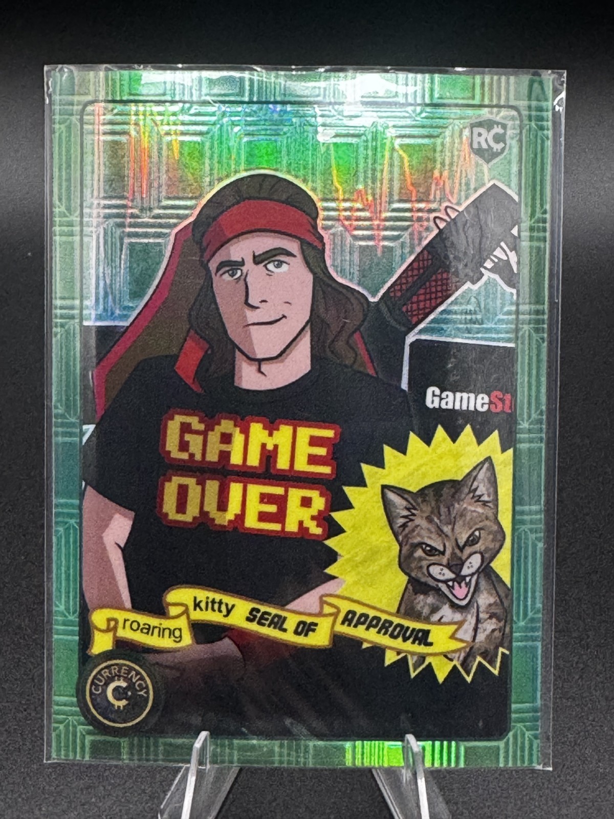 Cardsmiths Currency Keith Gill Roaring Kitty Emerald 27/99 #43